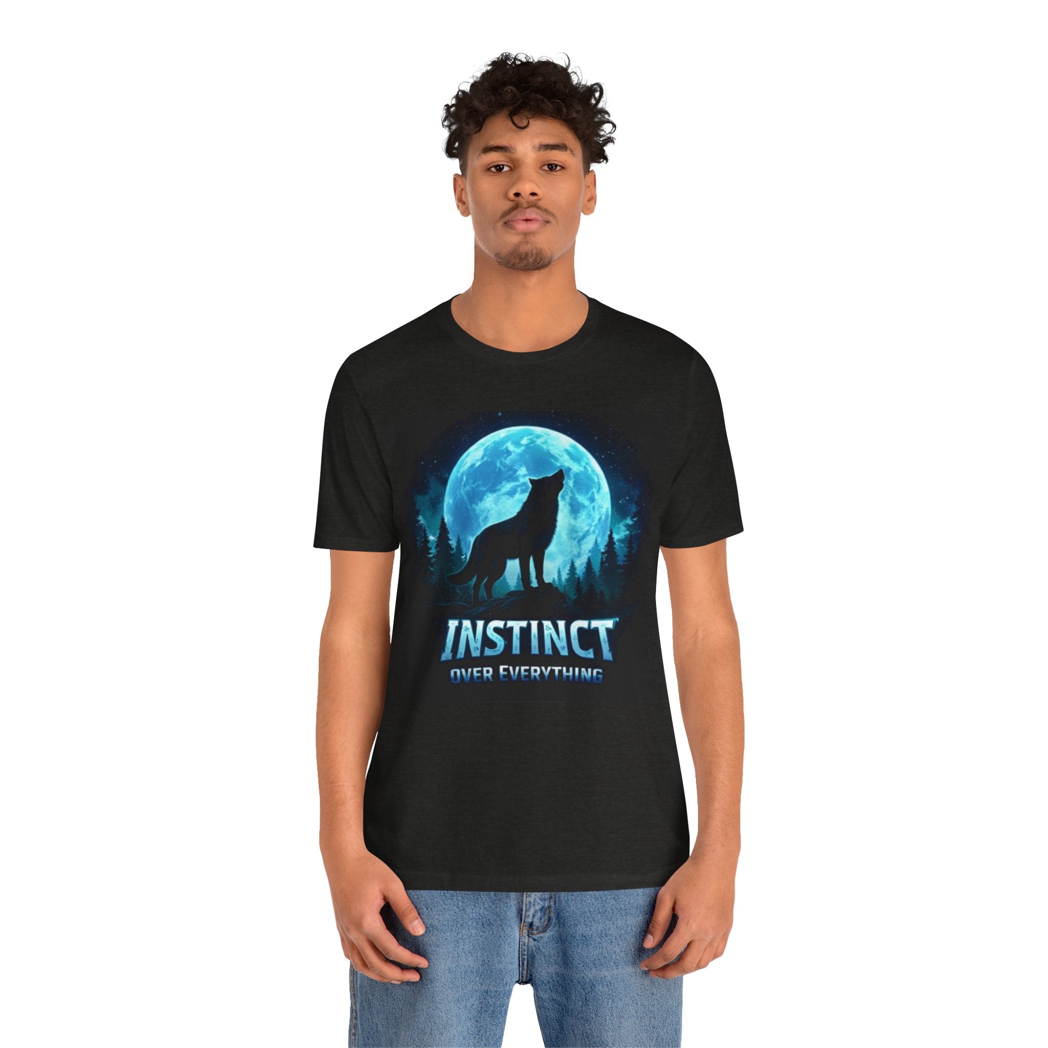 Wolf Instinct — Bold Wildlife Graphic Tee