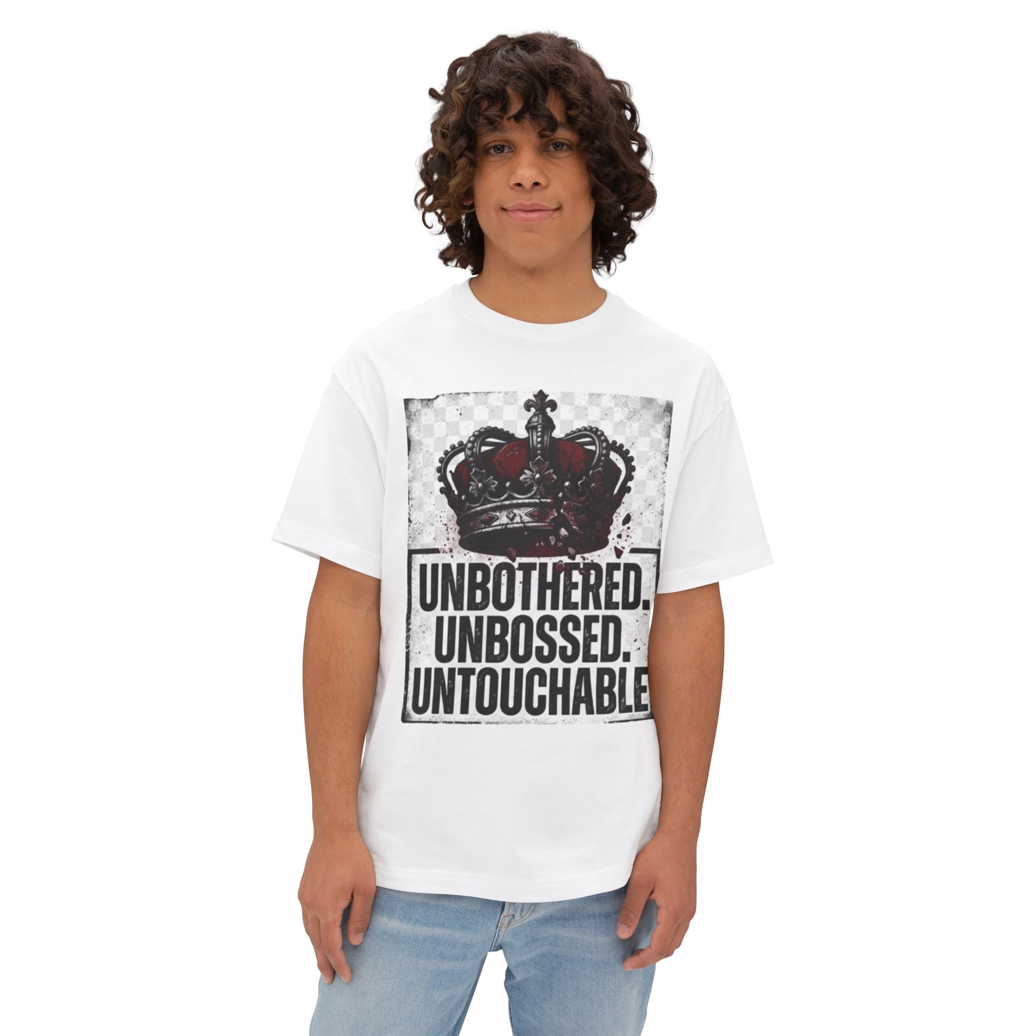 Unstoppable Mindset Boxy Graphic T-Shirt