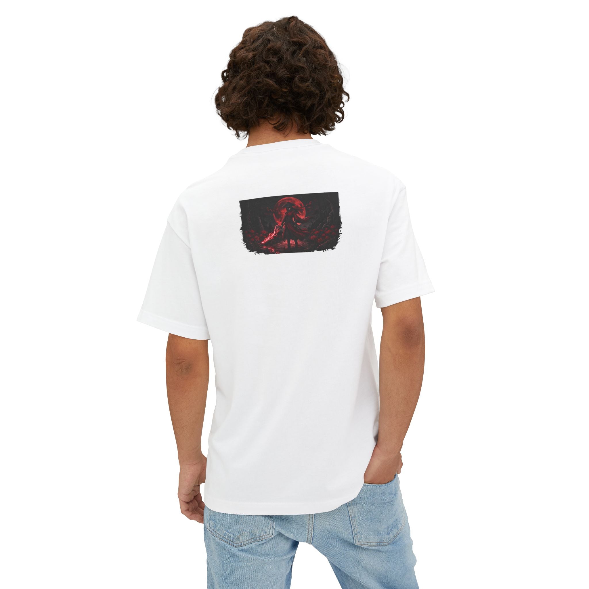 Crimson Samurai — Japanese Warrior Art Tee