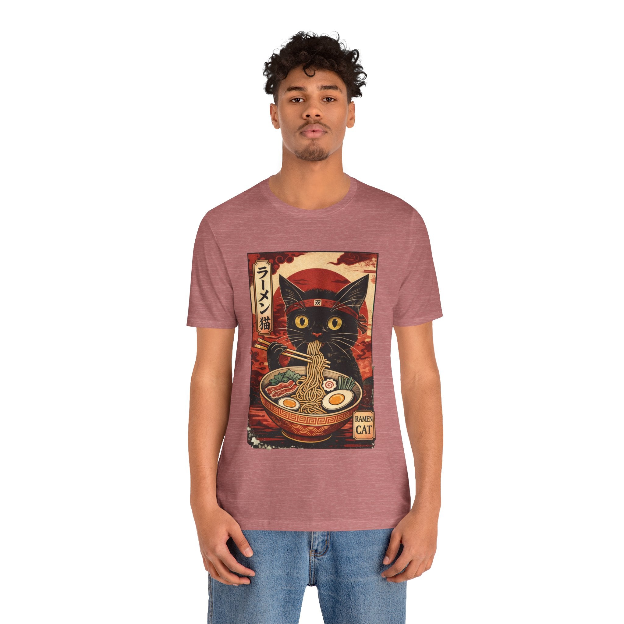 Kawaii Ramen Cat Tee