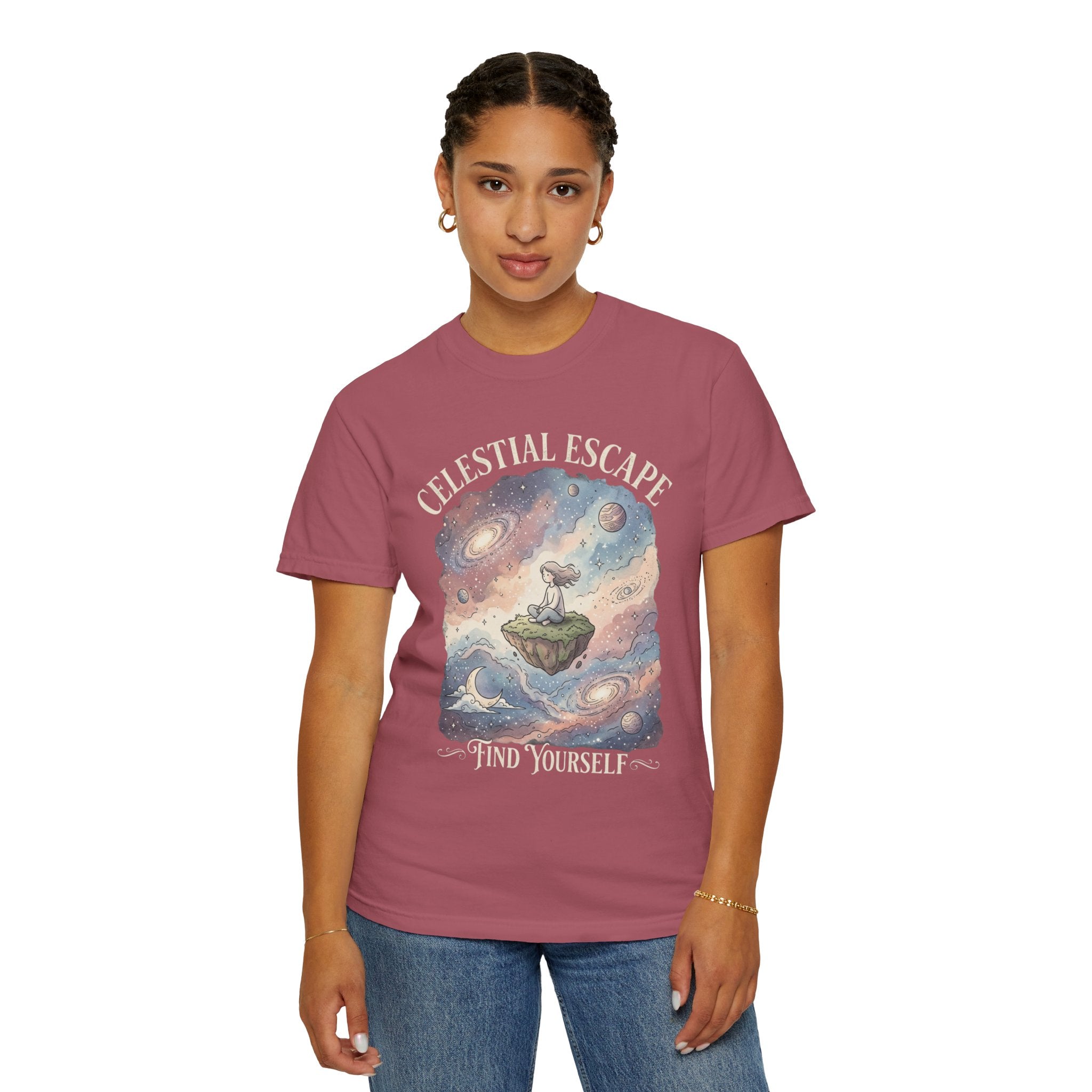 Celestial Escape Vintage "Find Yourself" T-Shirt