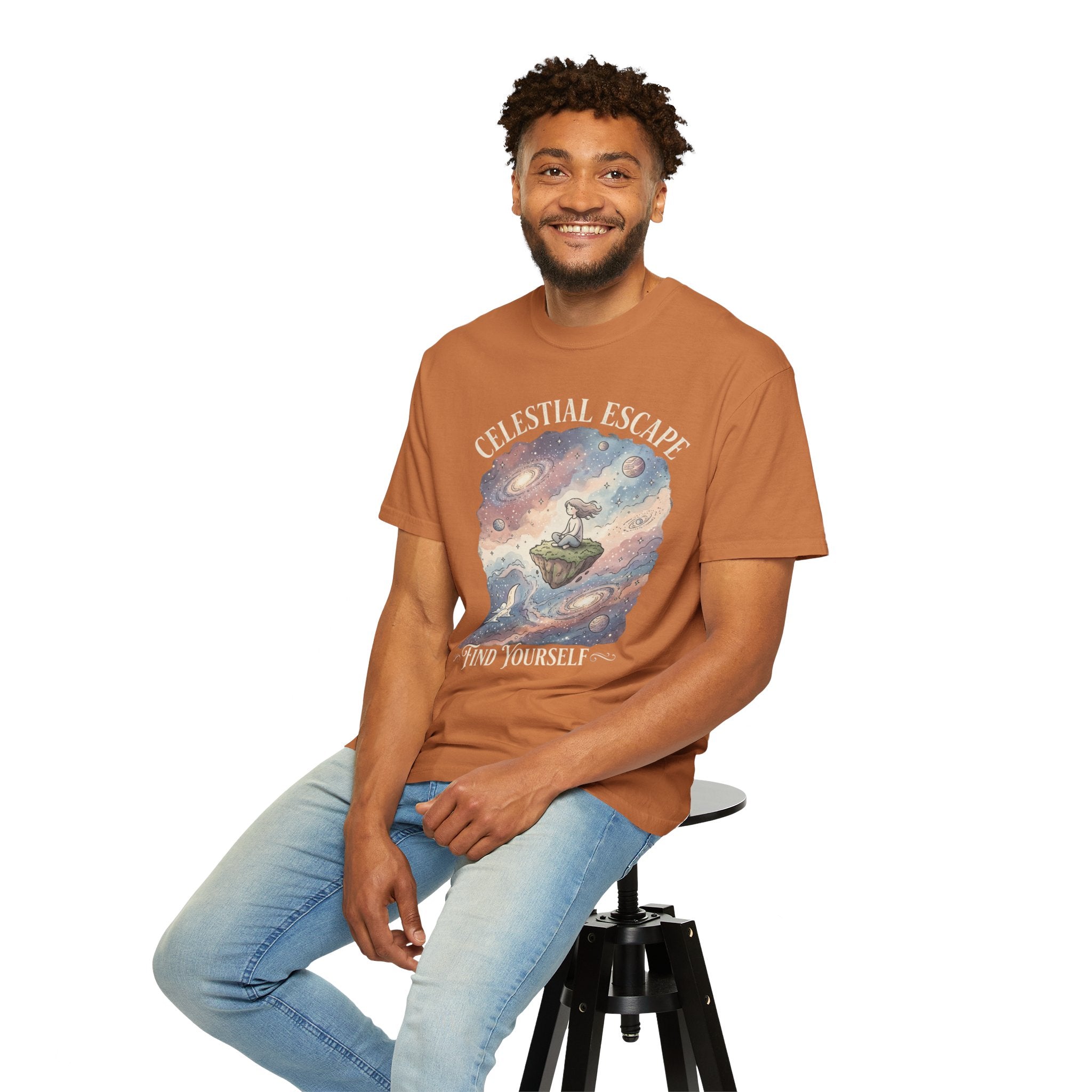 Celestial Escape Vintage "Find Yourself" T-Shirt