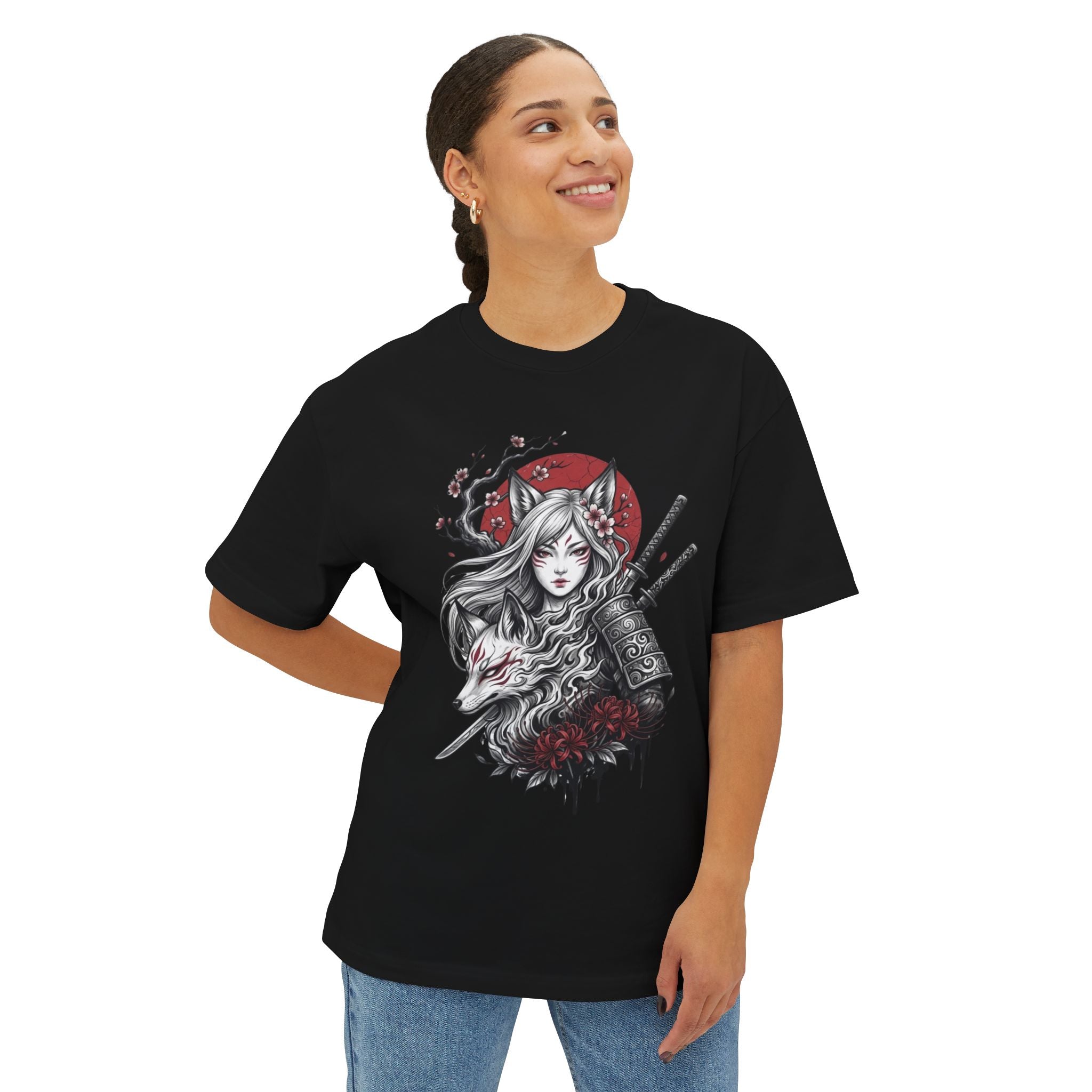 Silent Huntress Oversized Boxy Tee