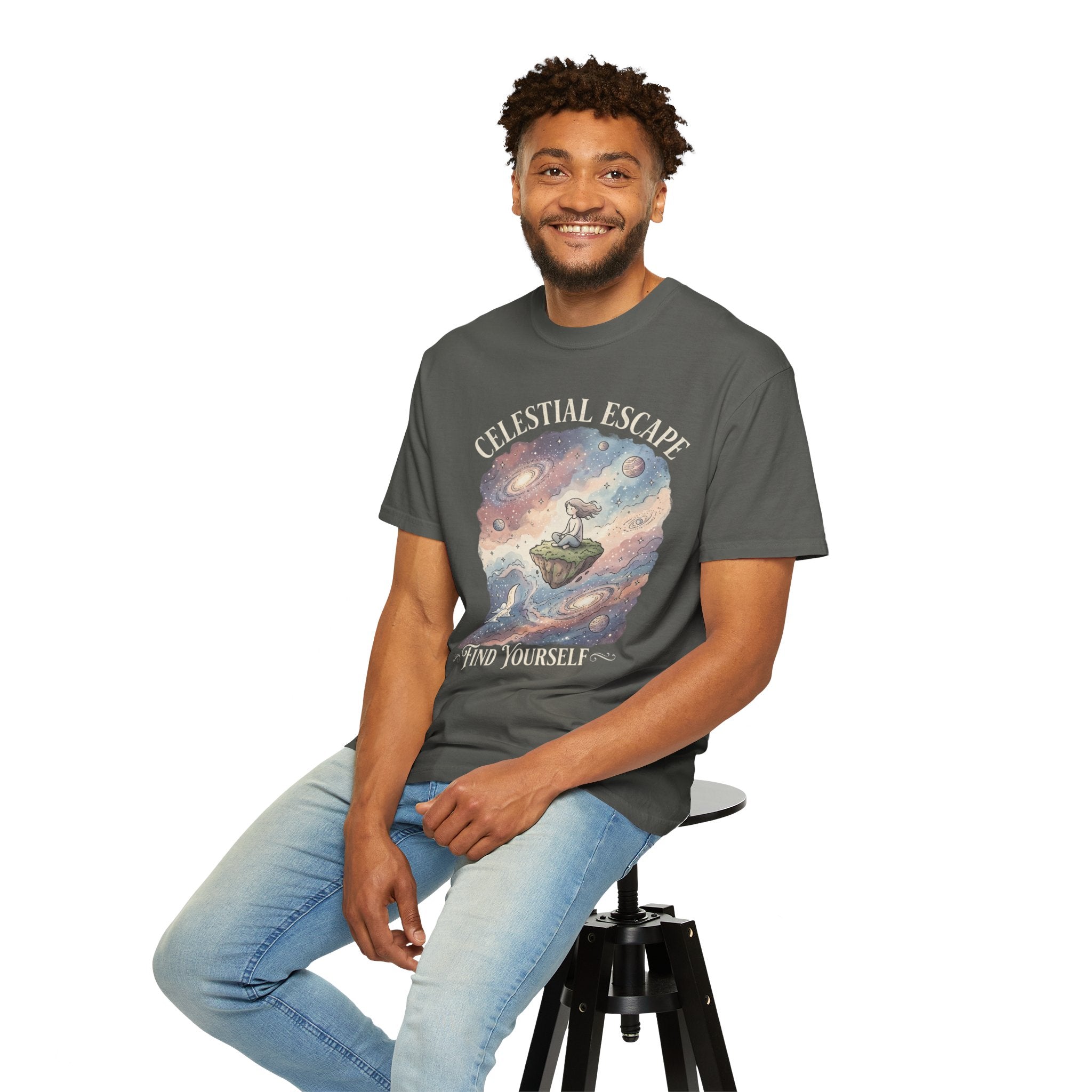 Celestial Escape Vintage "Find Yourself" T-Shirt