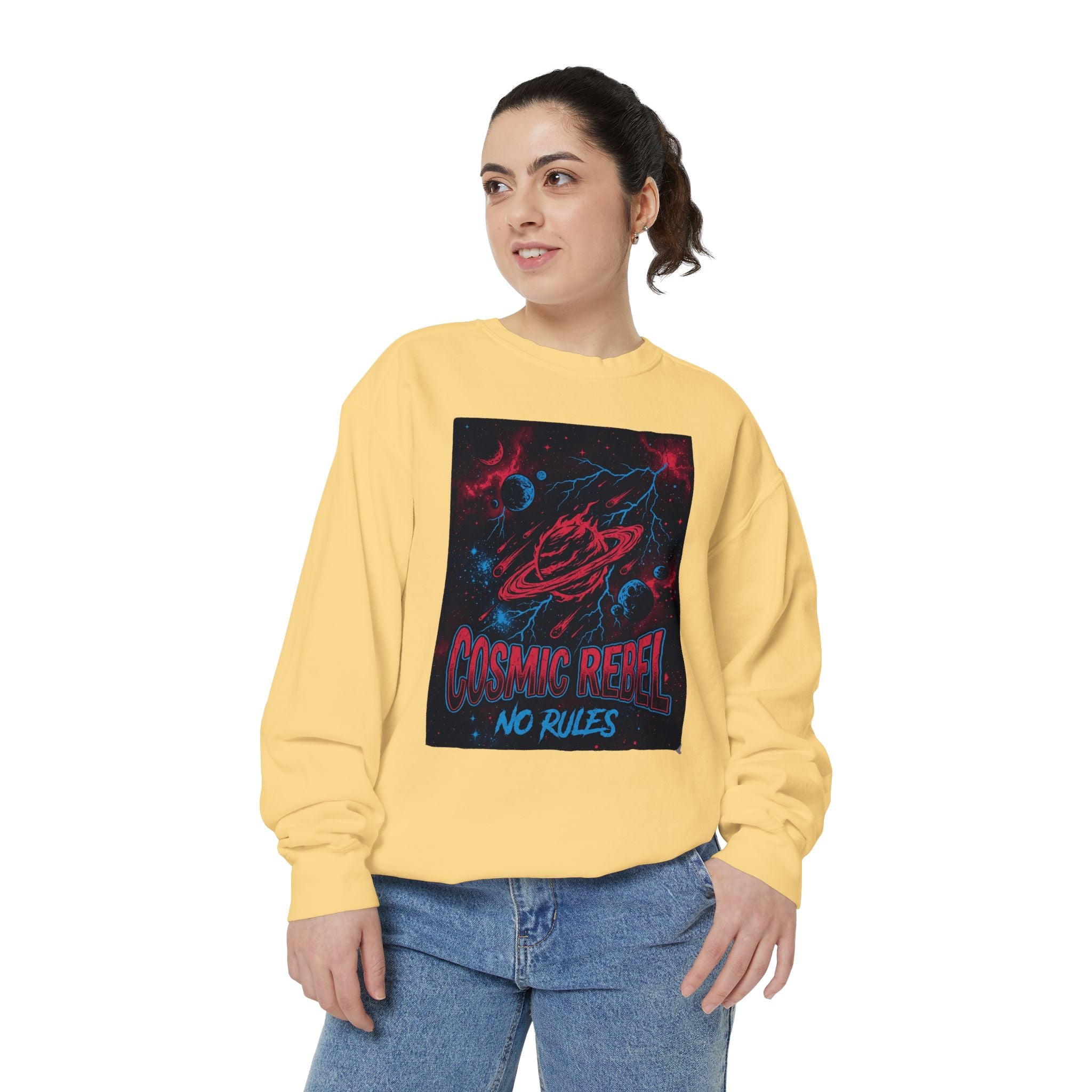 Cosmic Rebel "No Rules" Sweatshirt