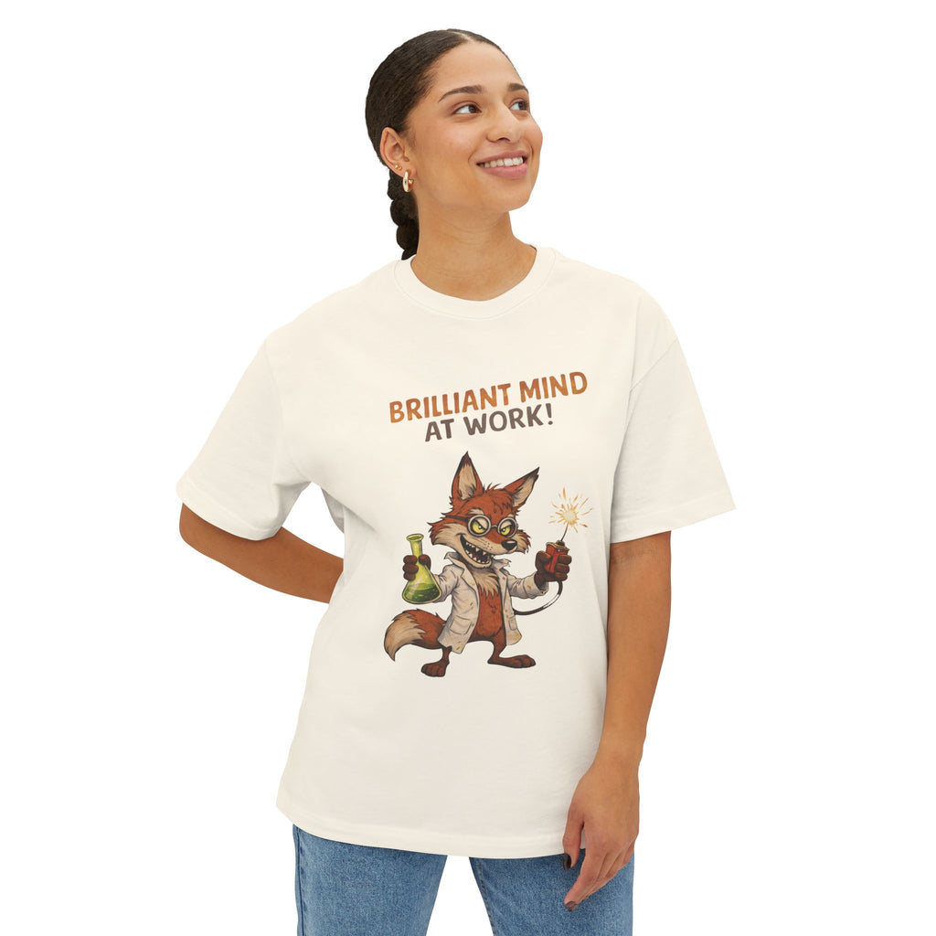 Genius Mode Activated Boxy Tee | Oversized Tee