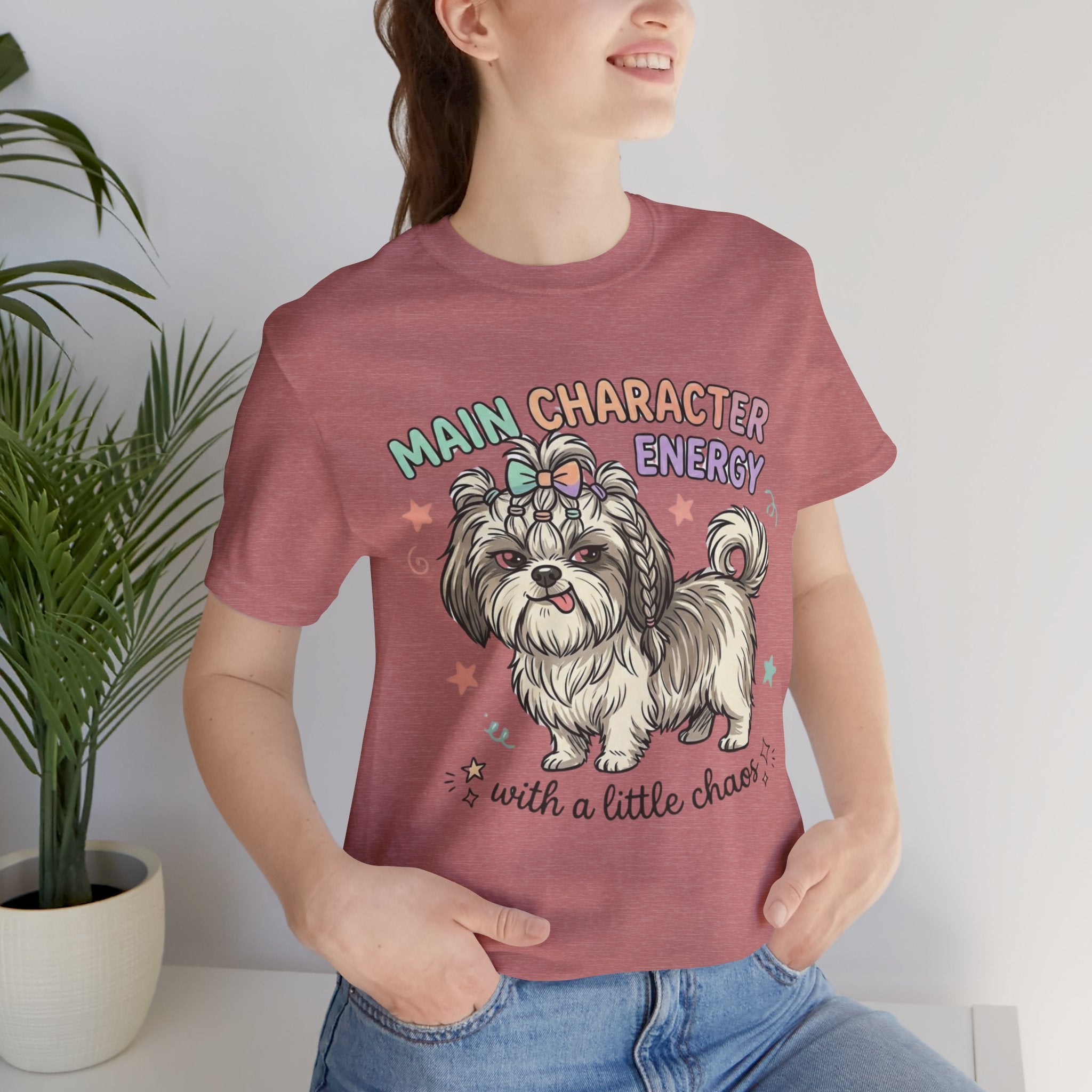 Main Character Energy Shih Tzu T-Shirt