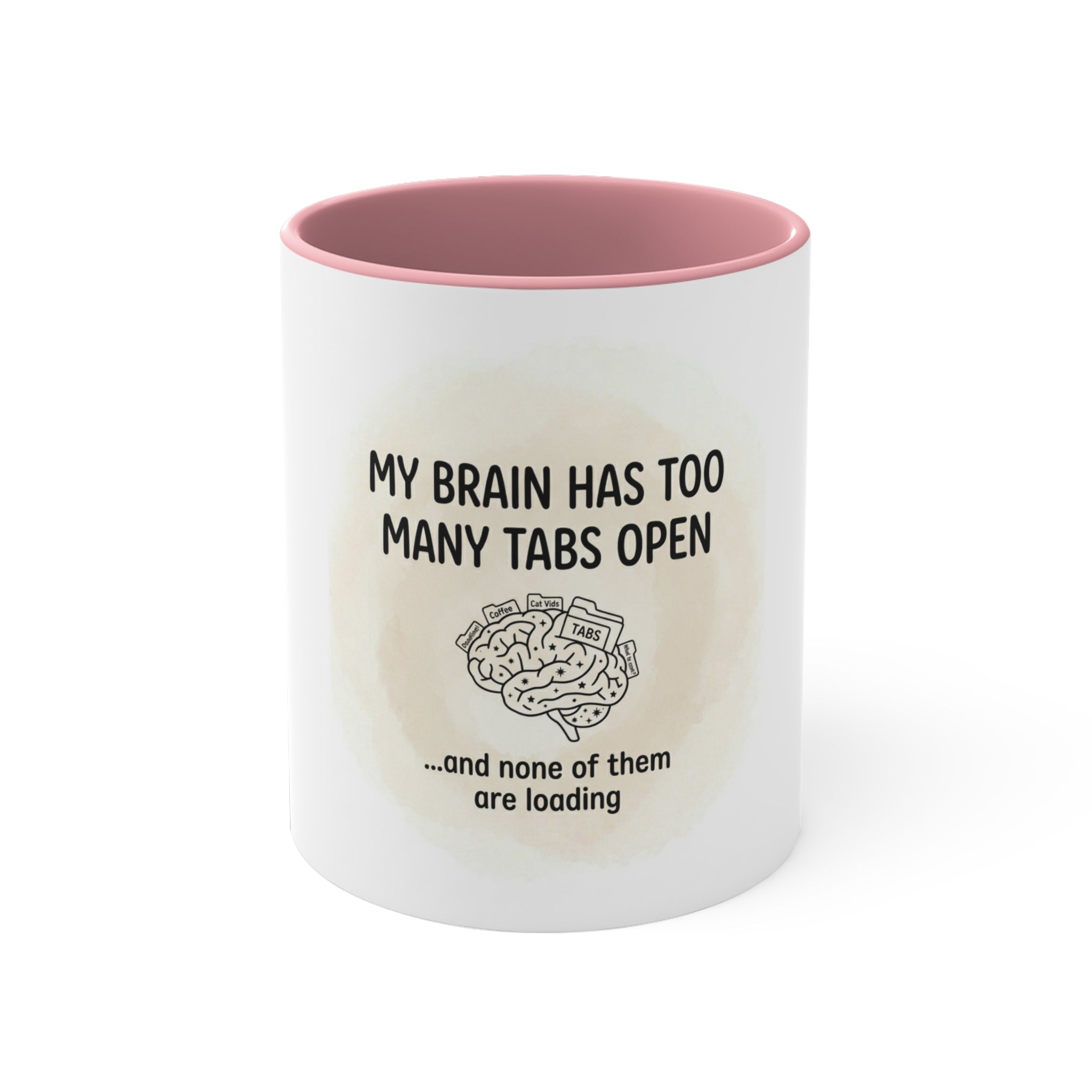 Brain Fog White Mug
