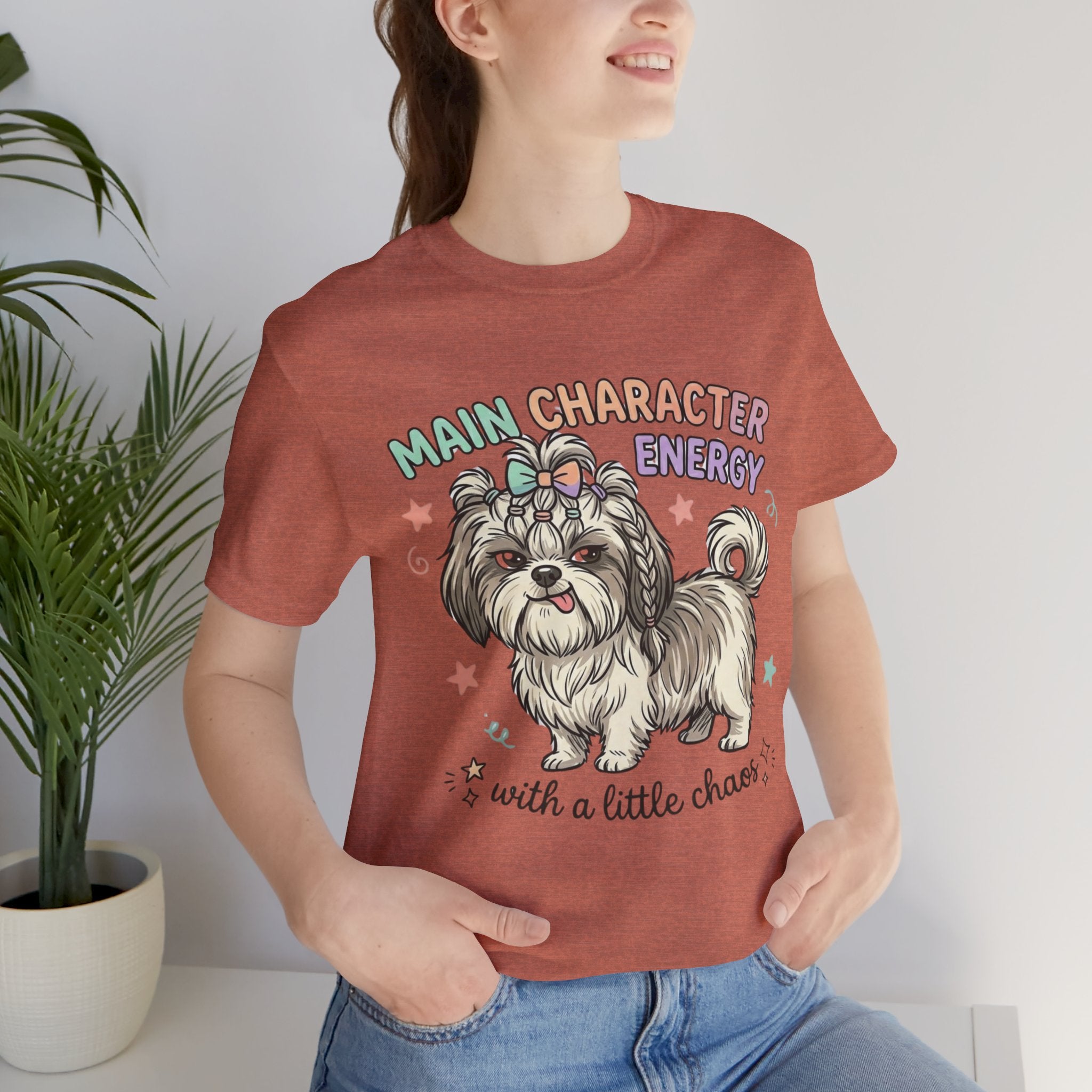 Main Character Energy Shih Tzu T-Shirt