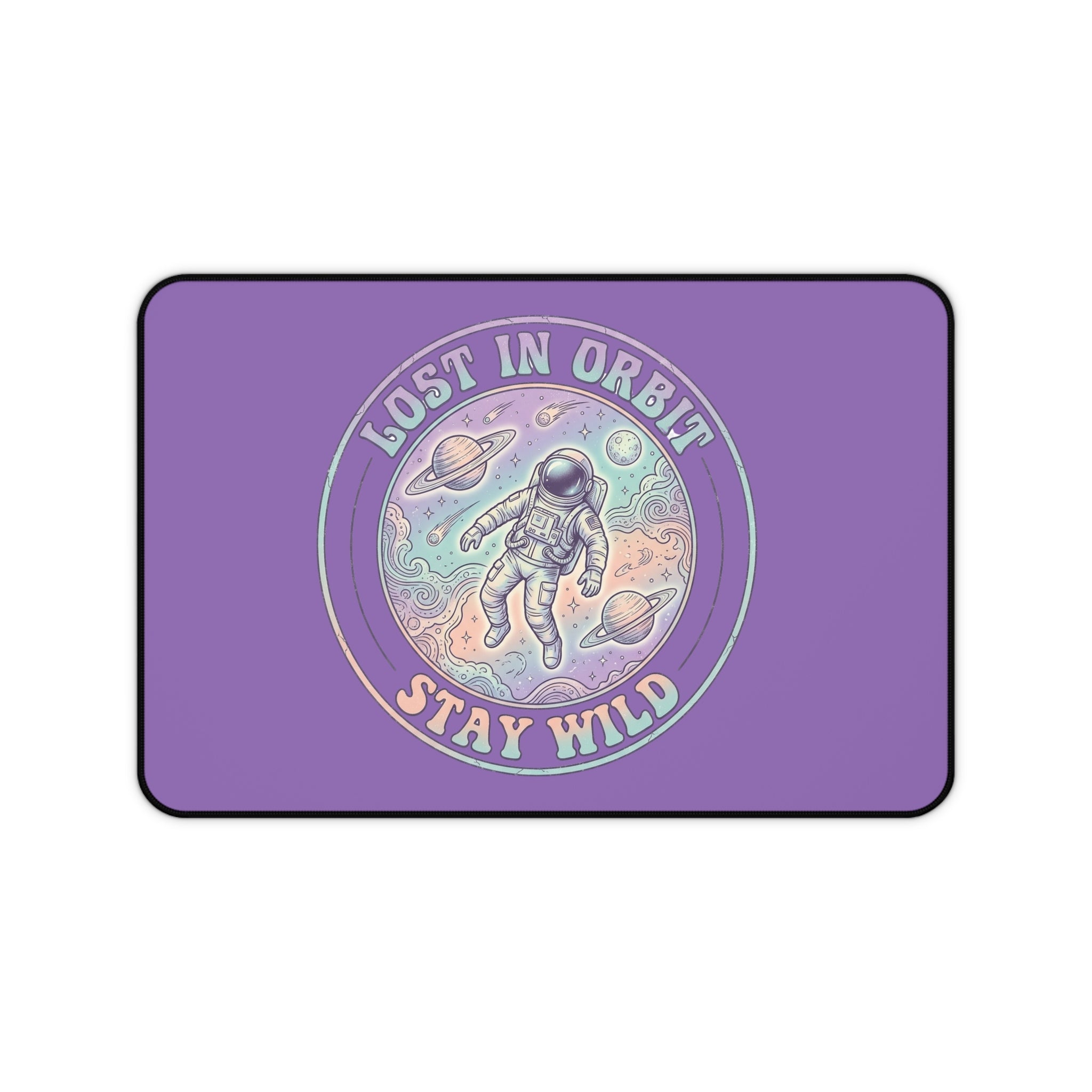 Lost In Orbit | Stay Wild Desk Mat