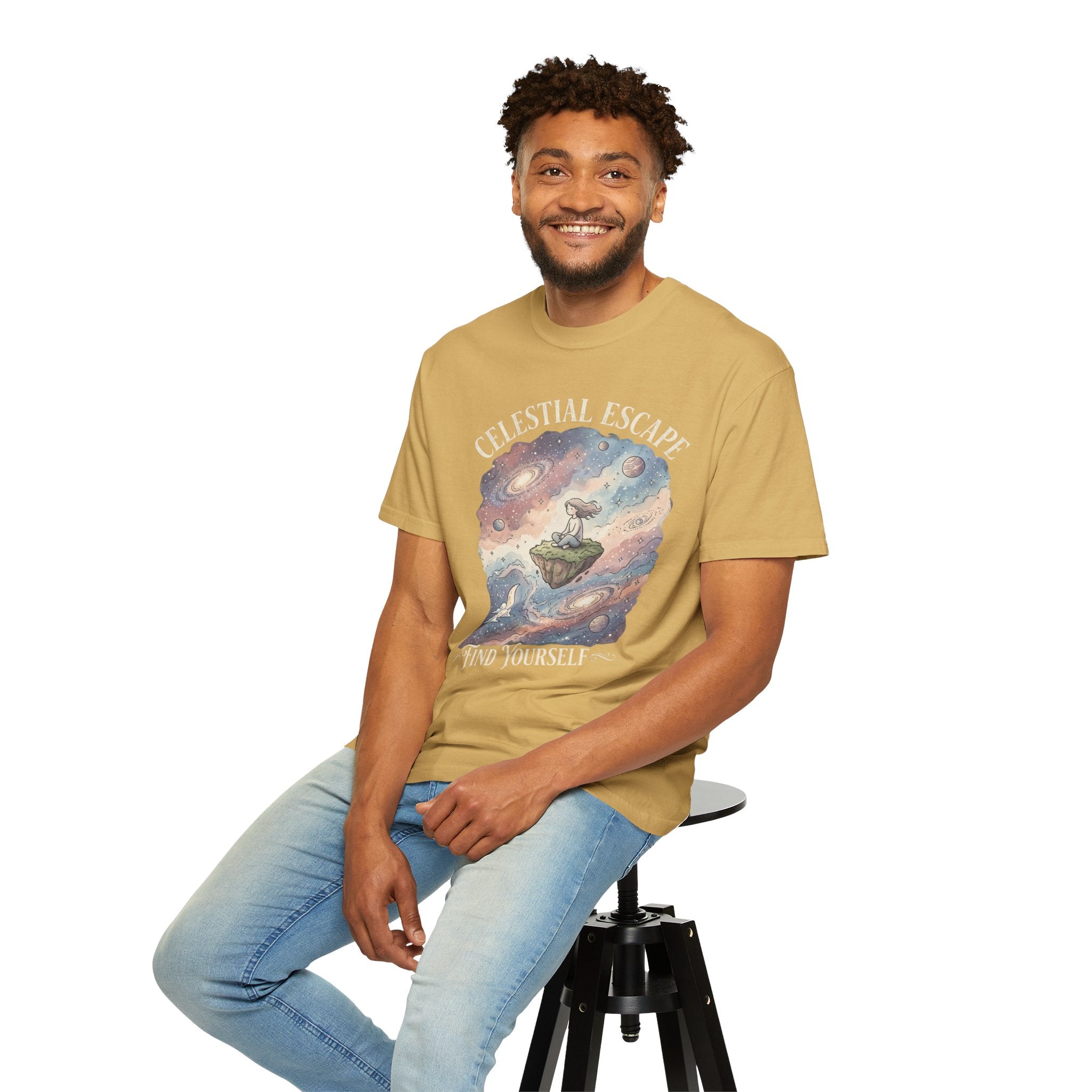 Celestial Escape Vintage "Find Yourself" T-Shirt
