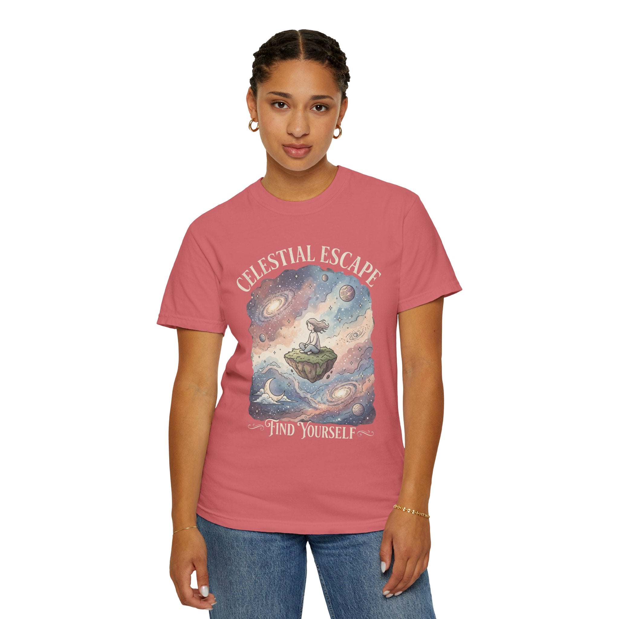 Celestial Escape Vintage "Find Yourself" T-Shirt