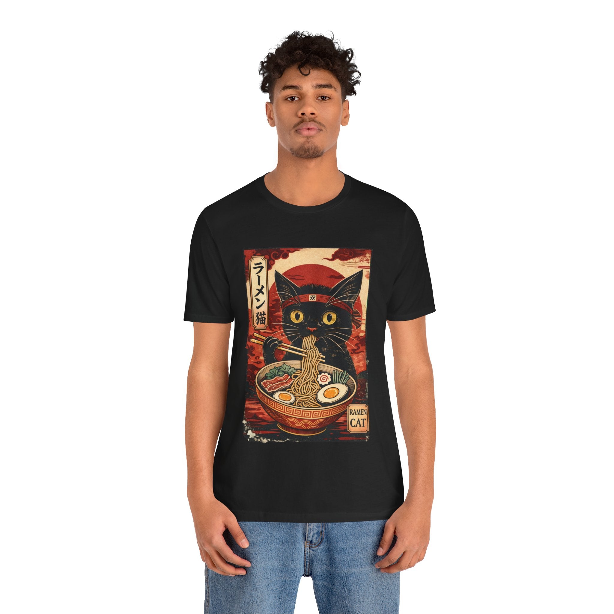 Kawaii Ramen Cat Tee