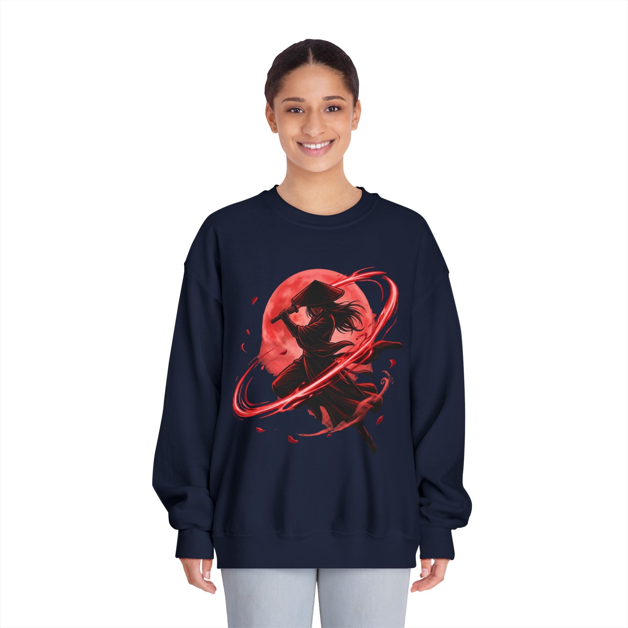Warrior Moon Sweatshirt —  Graphic Crewneck