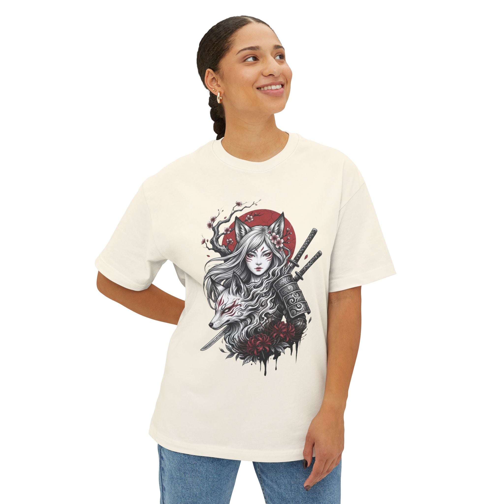 Silent Huntress Oversized Boxy Tee