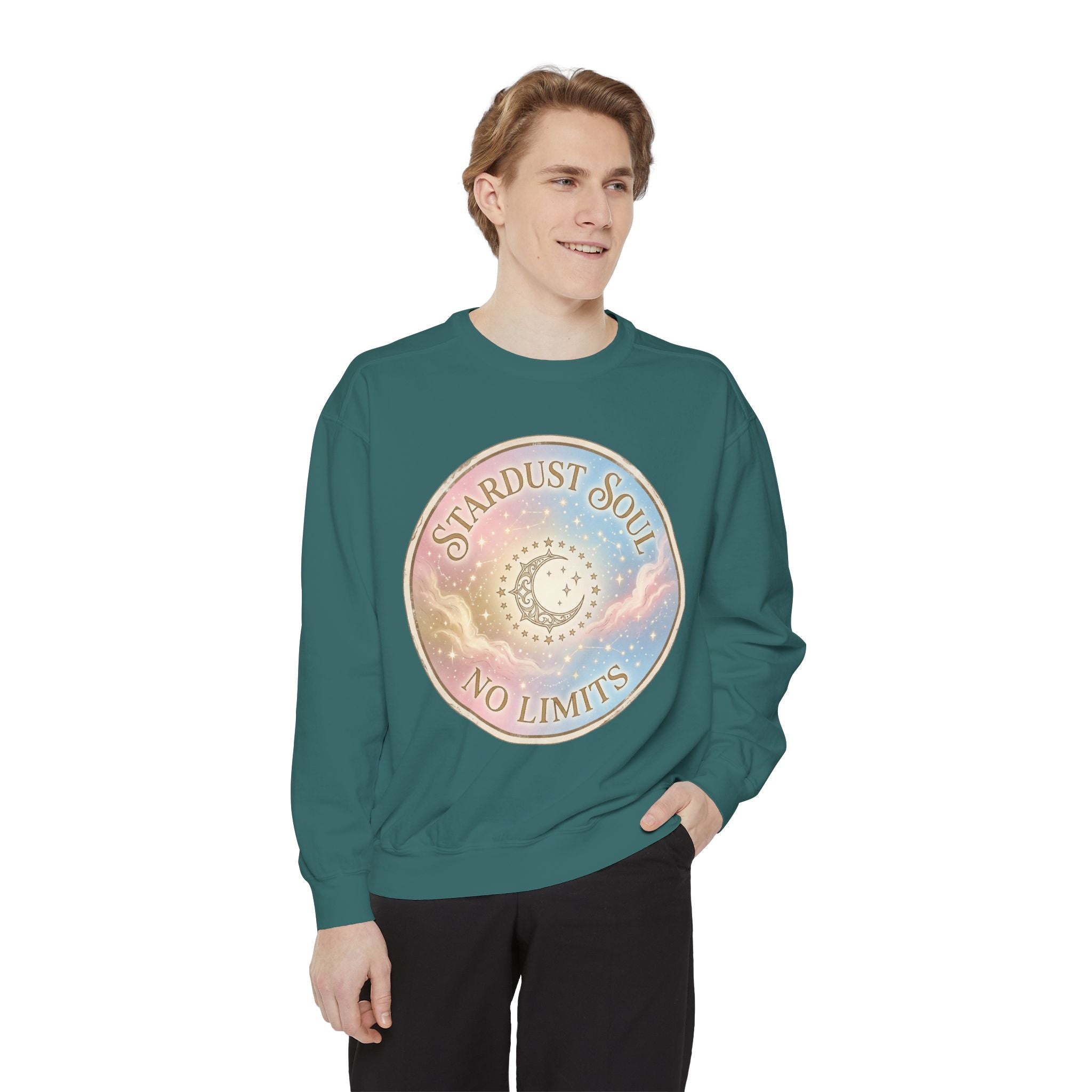 Stardust Soul Sweatshirt — "Stardust soul. No limits "