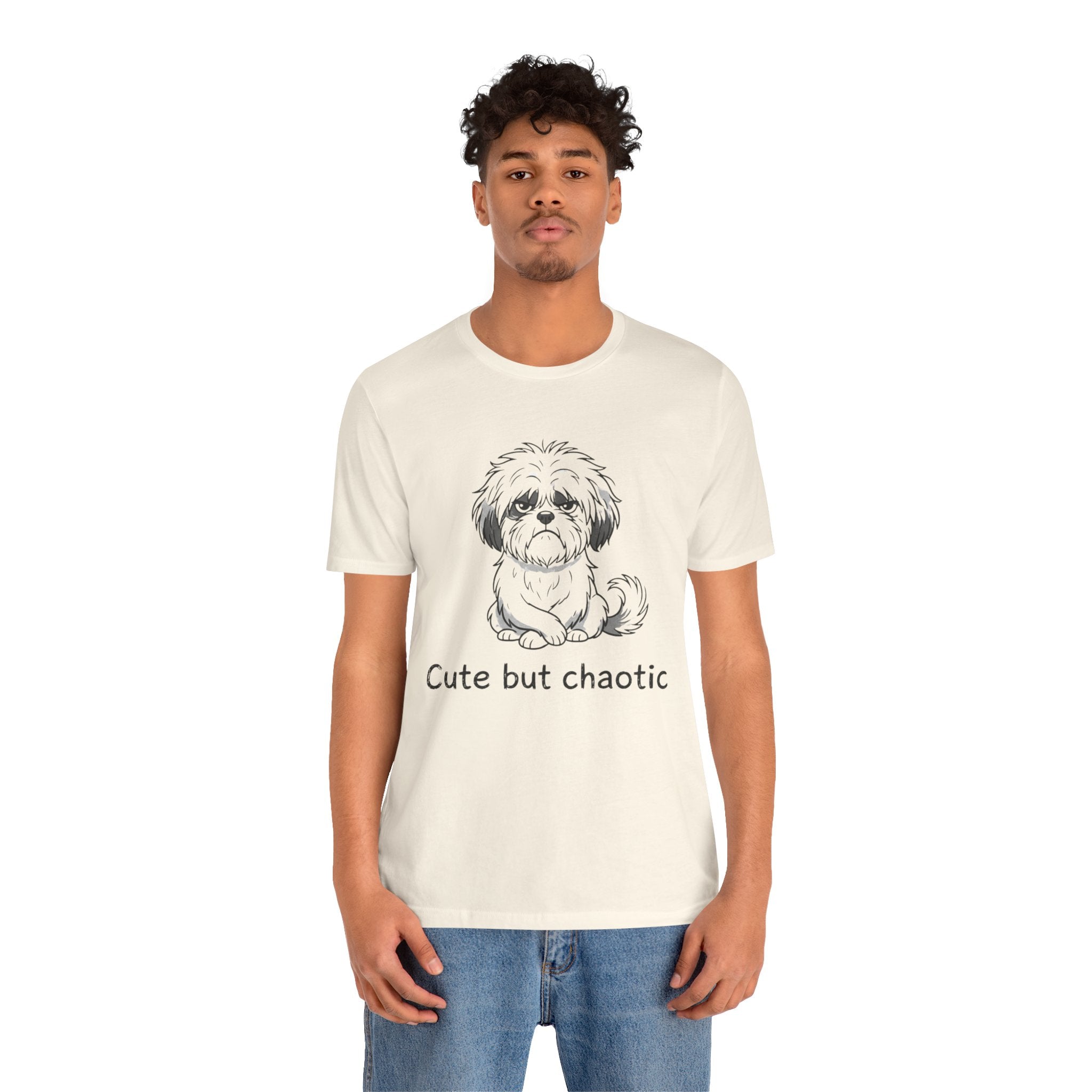 Cute But Chaotic Dog T-Shirt — Funny Shih Tzu Graphic Tee