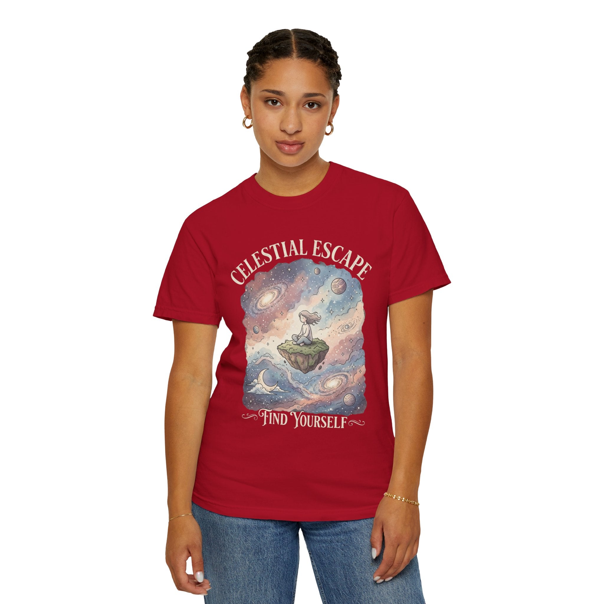 Celestial Escape Vintage "Find Yourself" T-Shirt