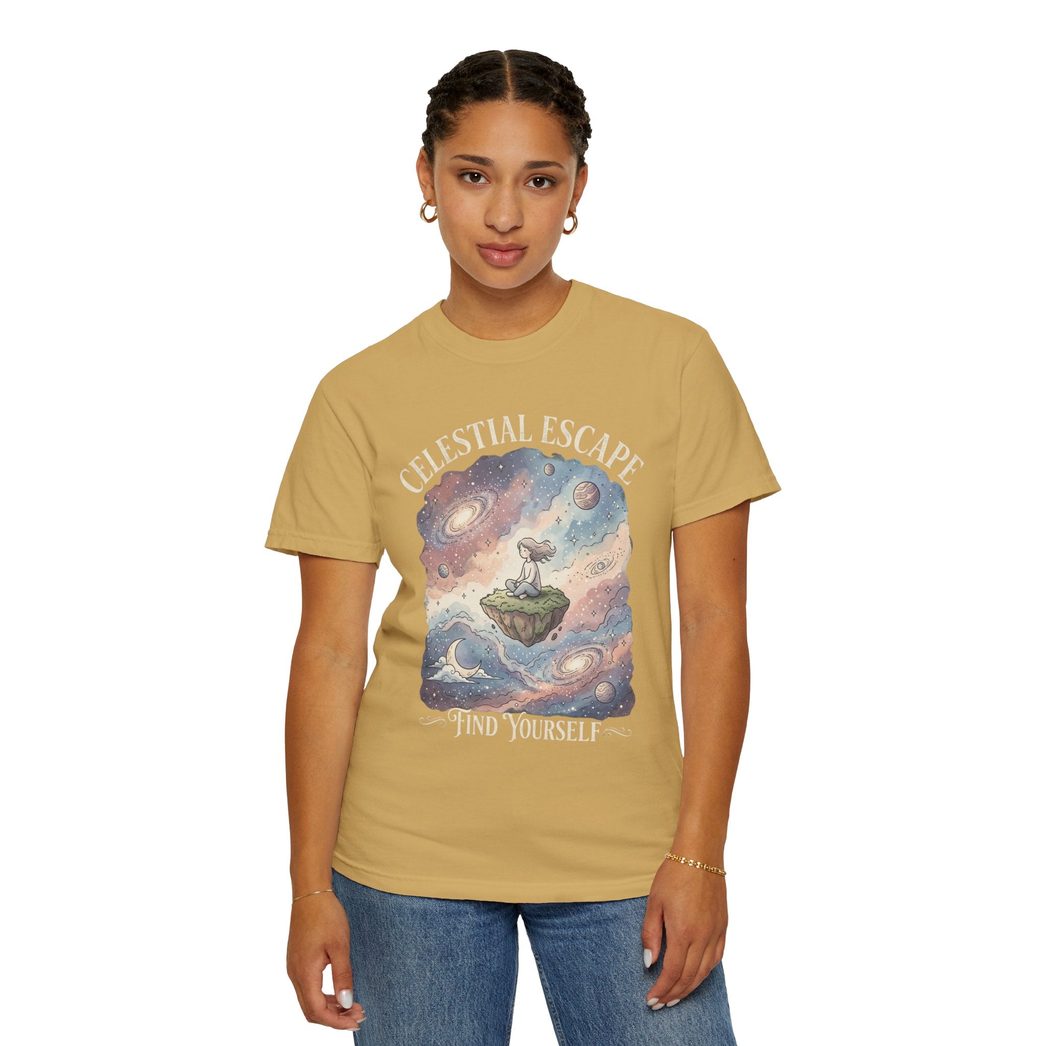 Celestial Escape Vintage "Find Yourself" T-Shirt