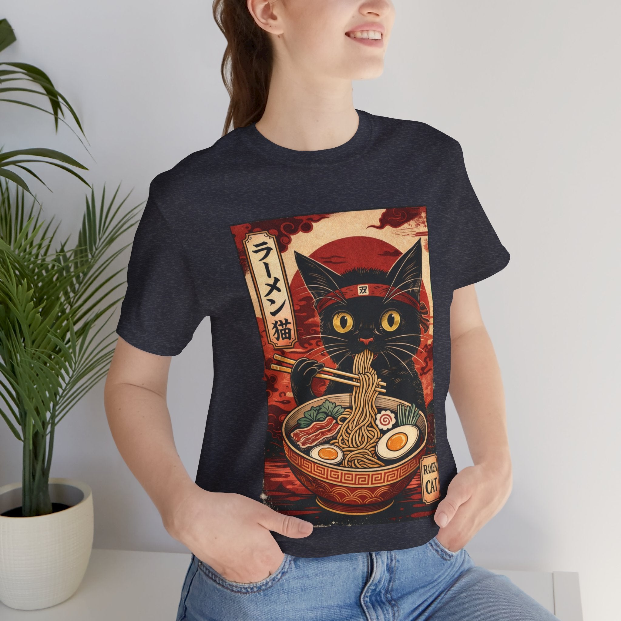 Kawaii Ramen Cat Tee