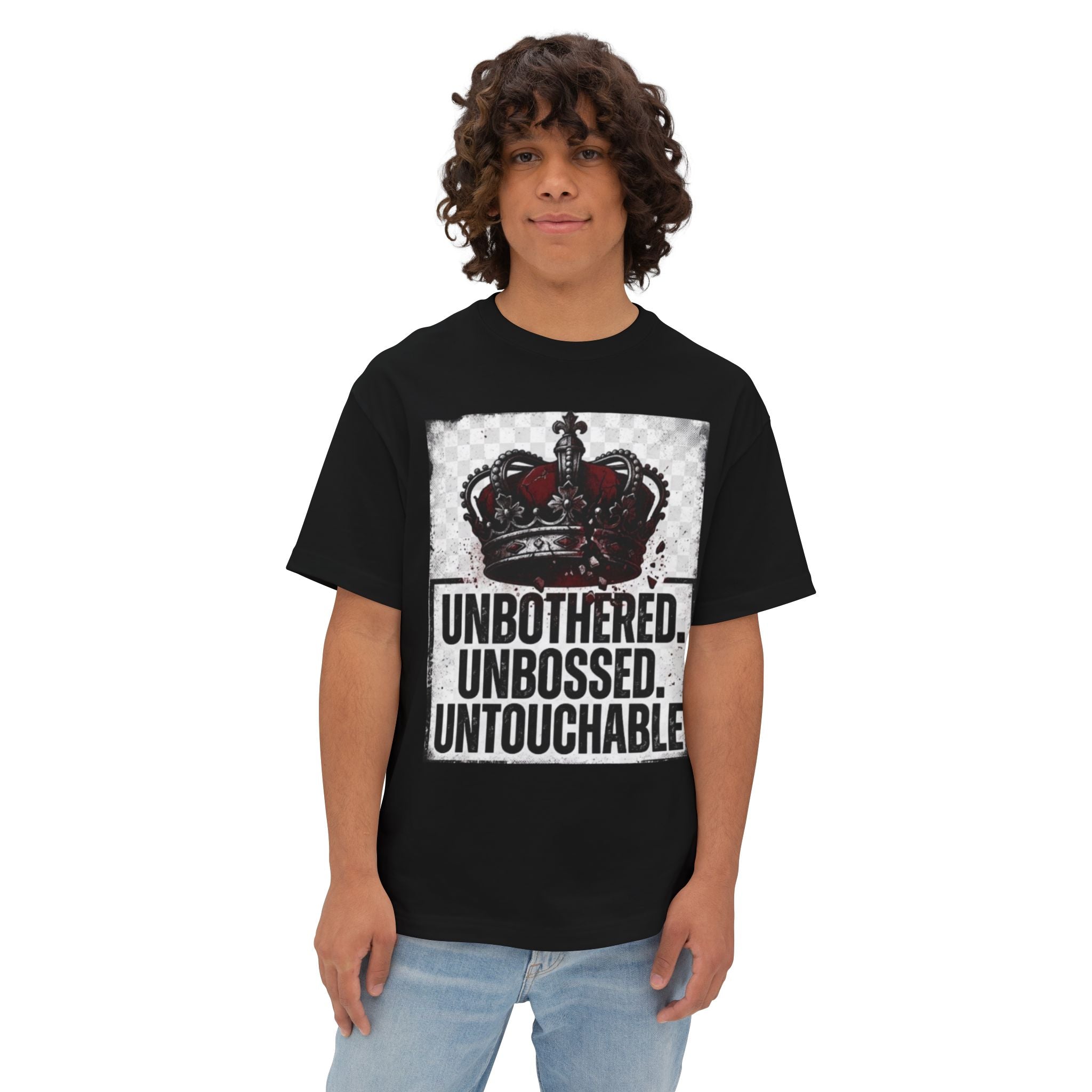 Unstoppable Mindset Boxy Graphic T-Shirt
