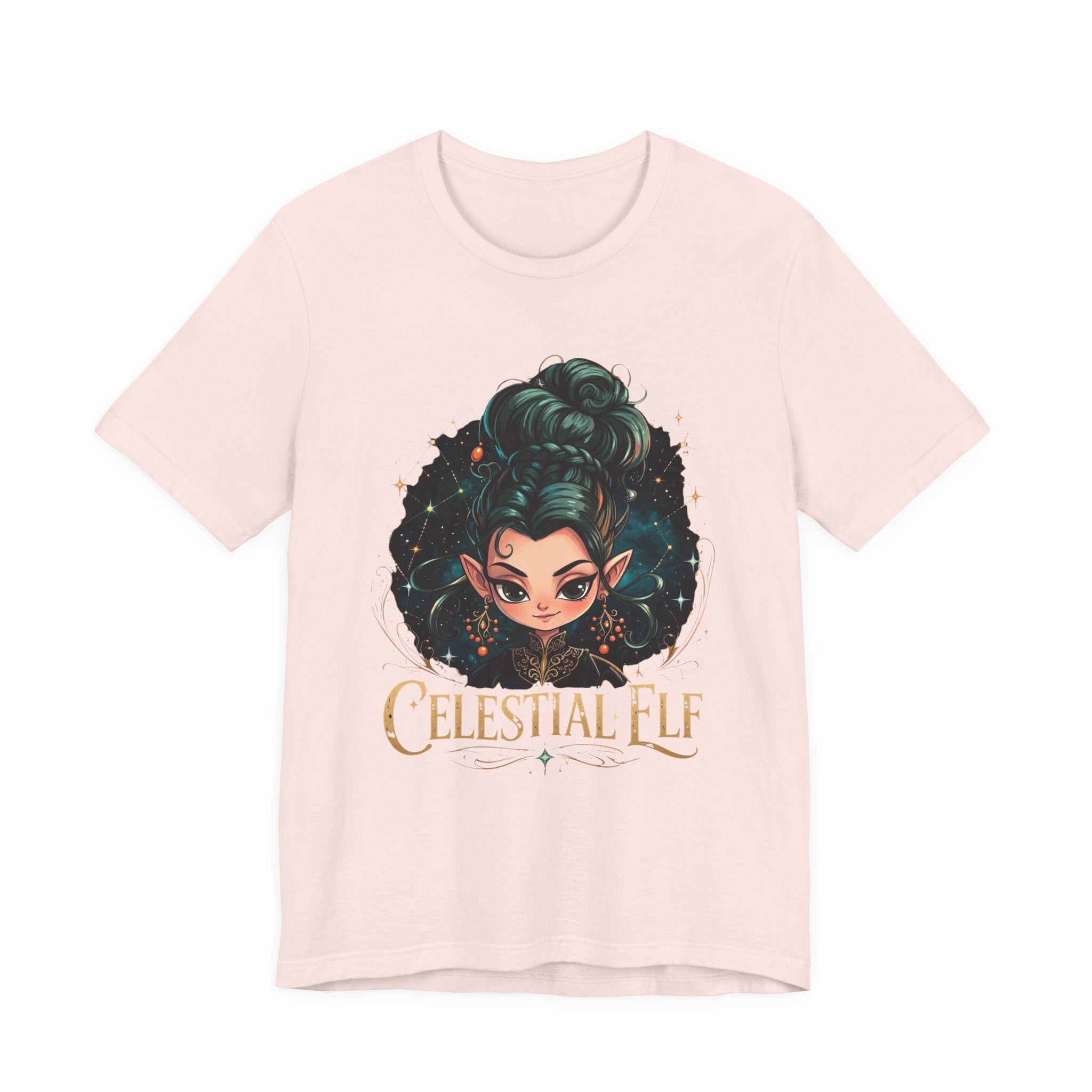 Celestial Elf Fantasy Tee — Cute Magical Girl Fairy T-Shirt