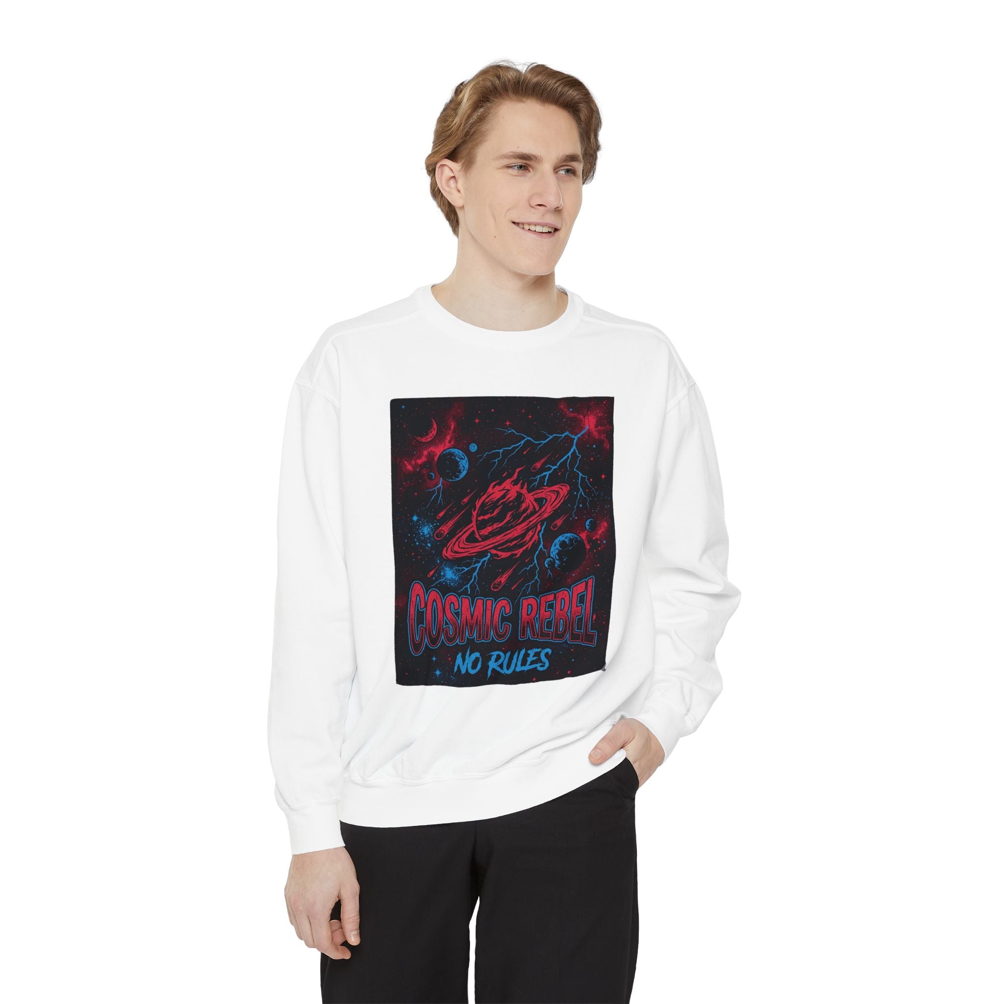 Cosmic Rebel "No Rules" Sweatshirt