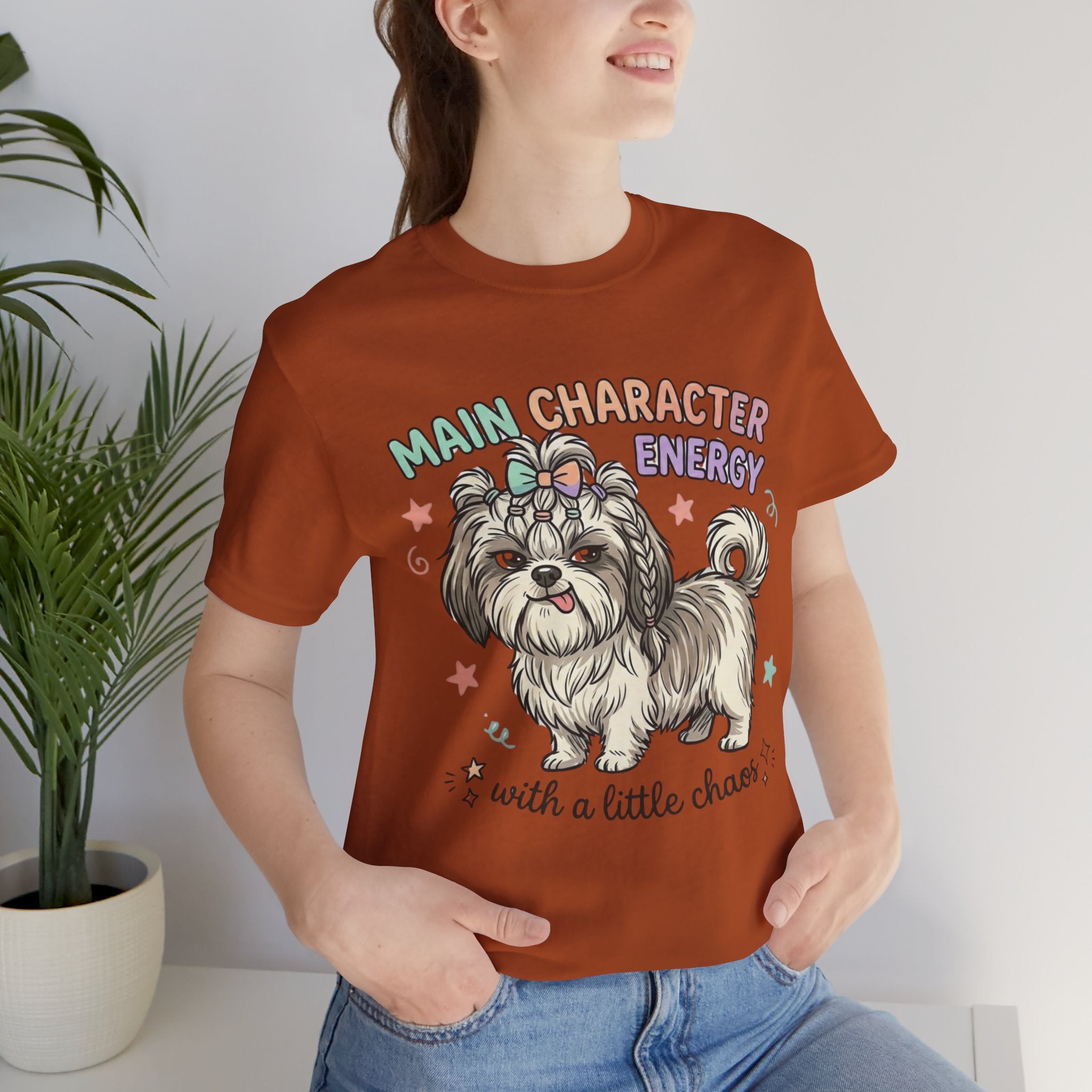 Main Character Energy Shih Tzu T-Shirt