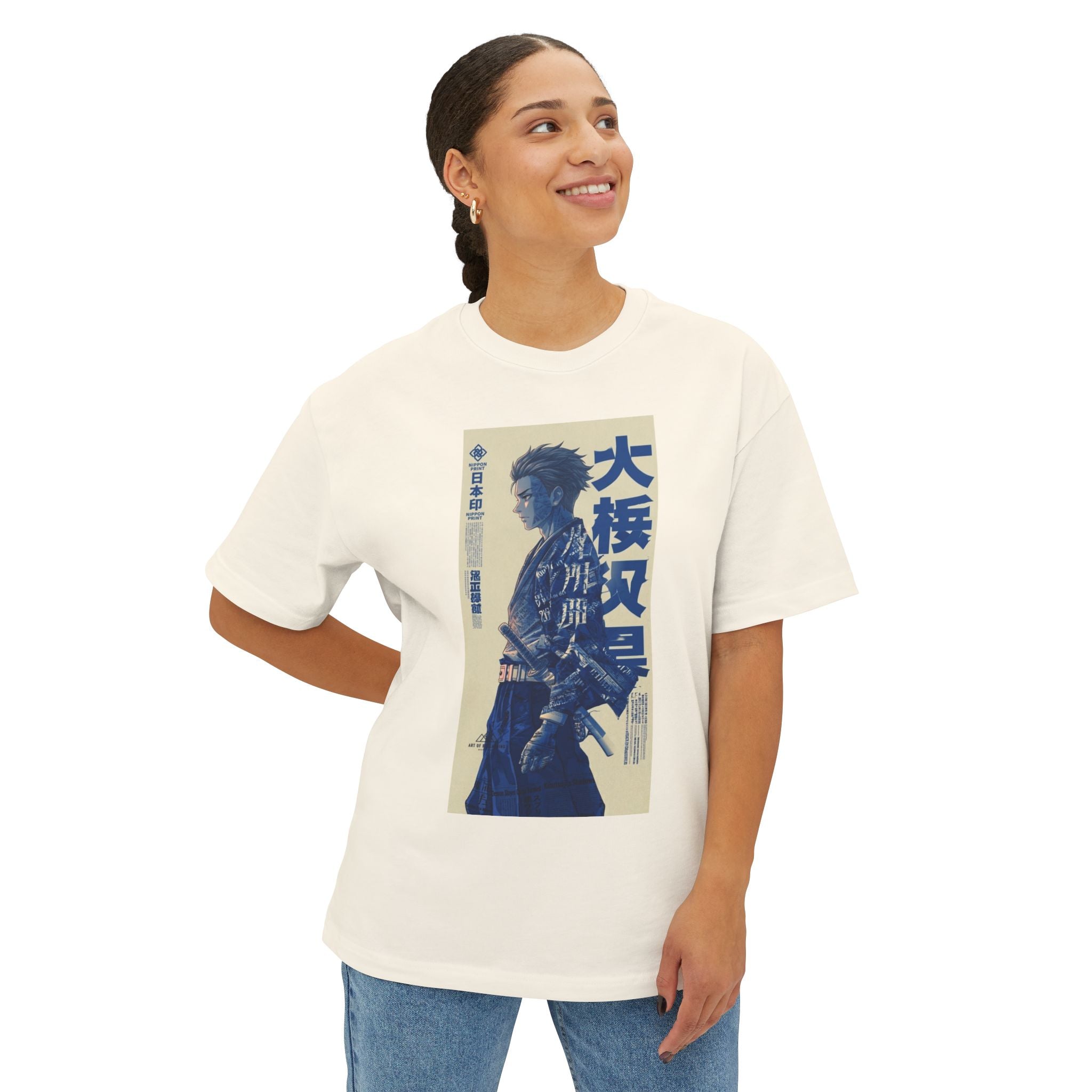 Samurai State of Mind Oversized Tee