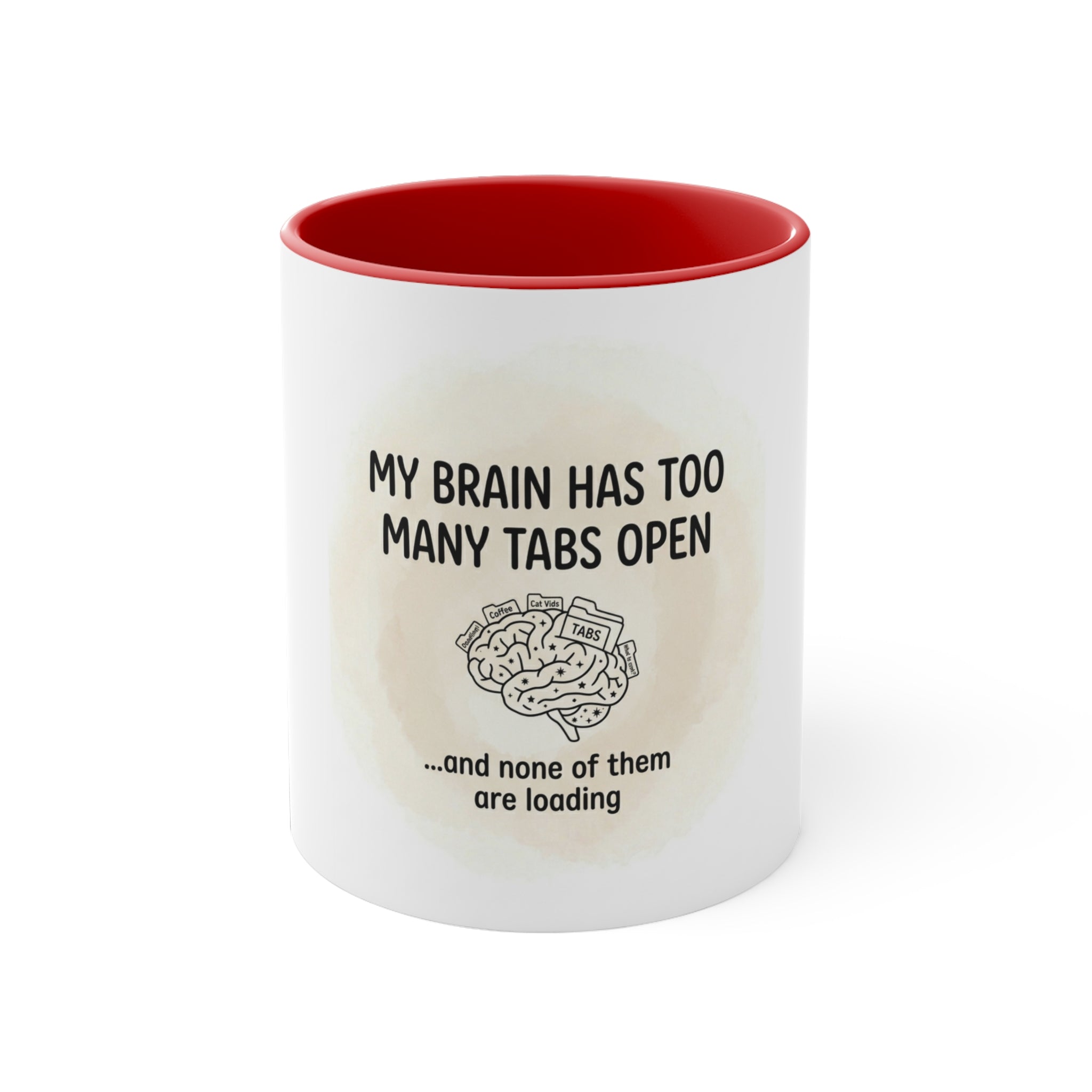 Brain Fog White Mug