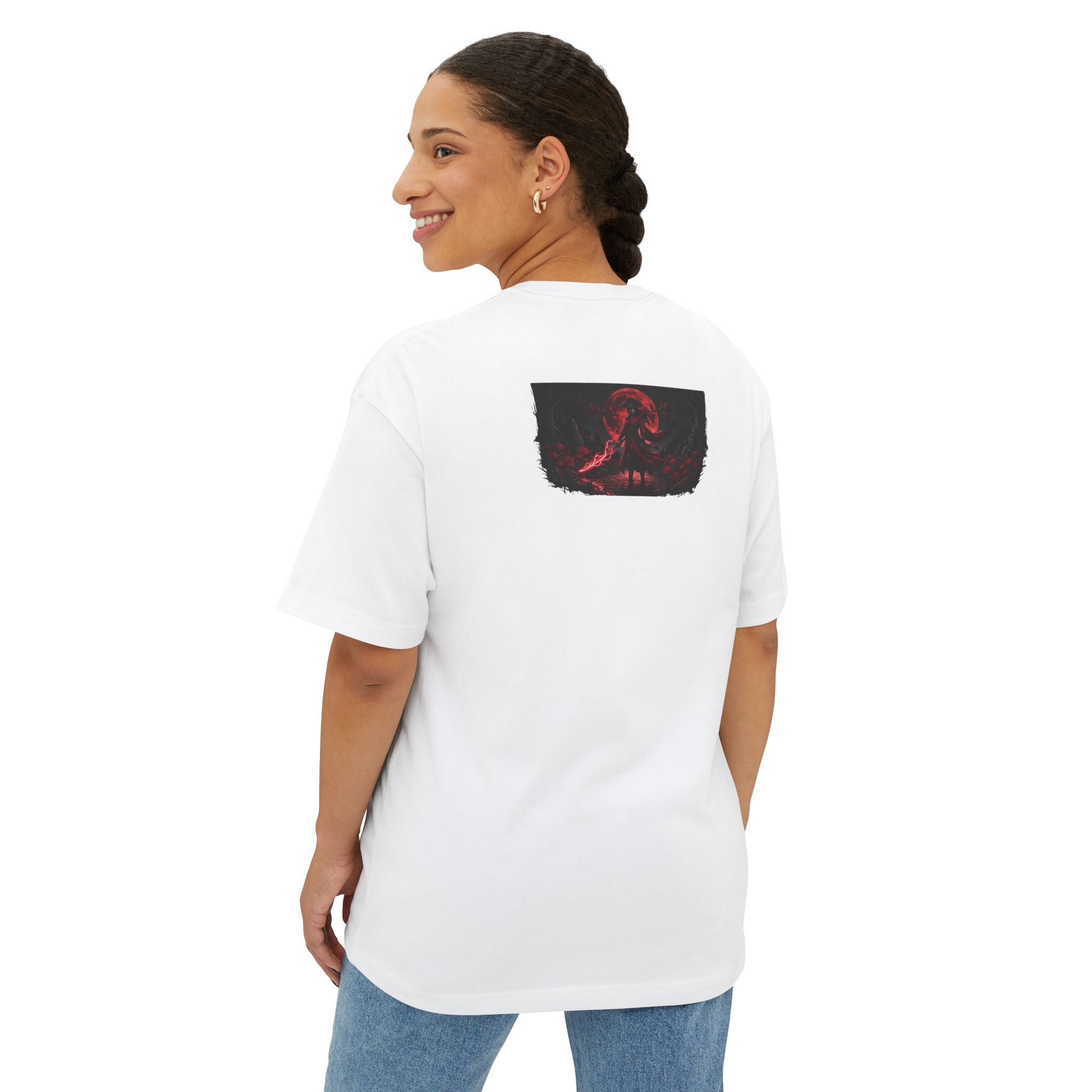 Crimson Samurai — Japanese Warrior Art Tee