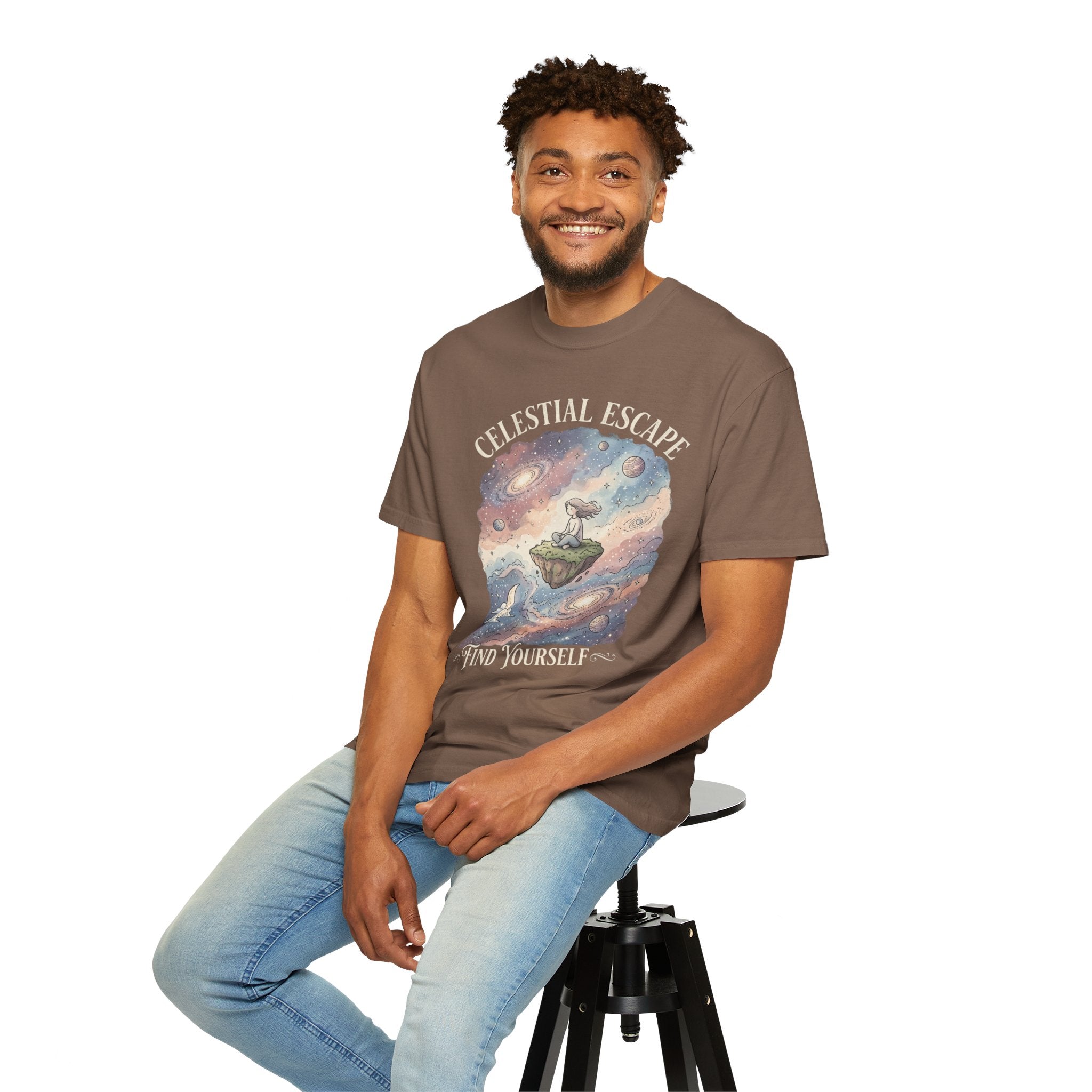 Celestial Escape Vintage "Find Yourself" T-Shirt