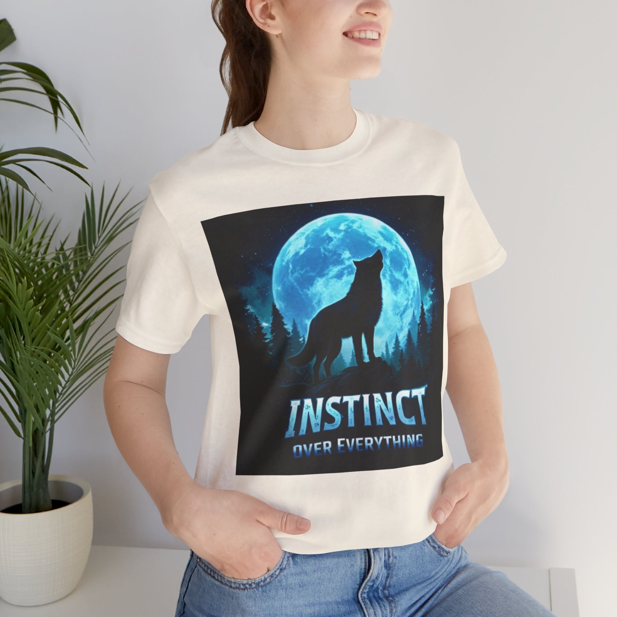 Wolf Instinct — Bold Wildlife Graphic Tee