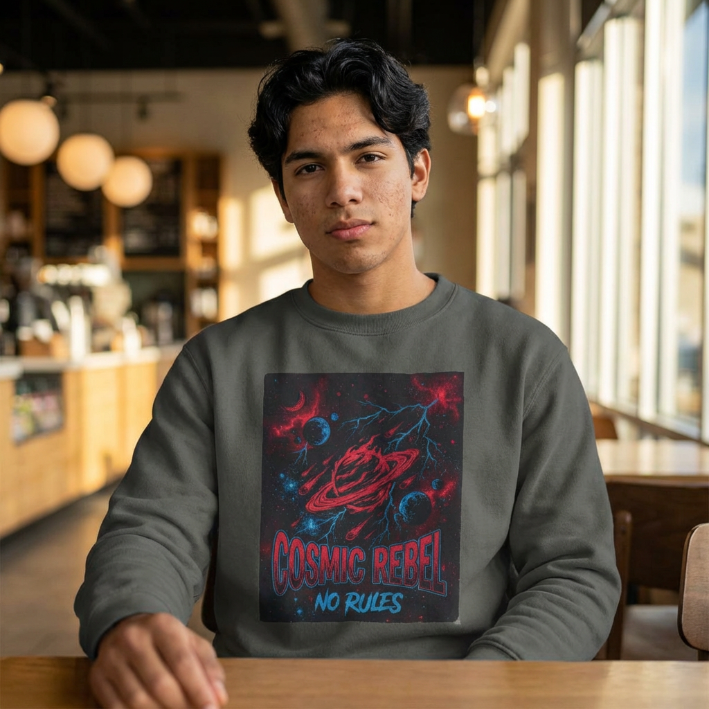 Cosmic Rebel "No Rules" Sweatshirt