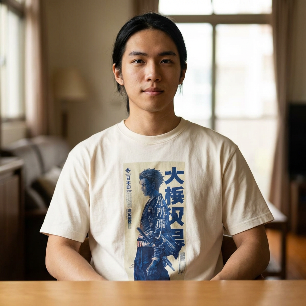 Samurai State of Mind Oversized Tee