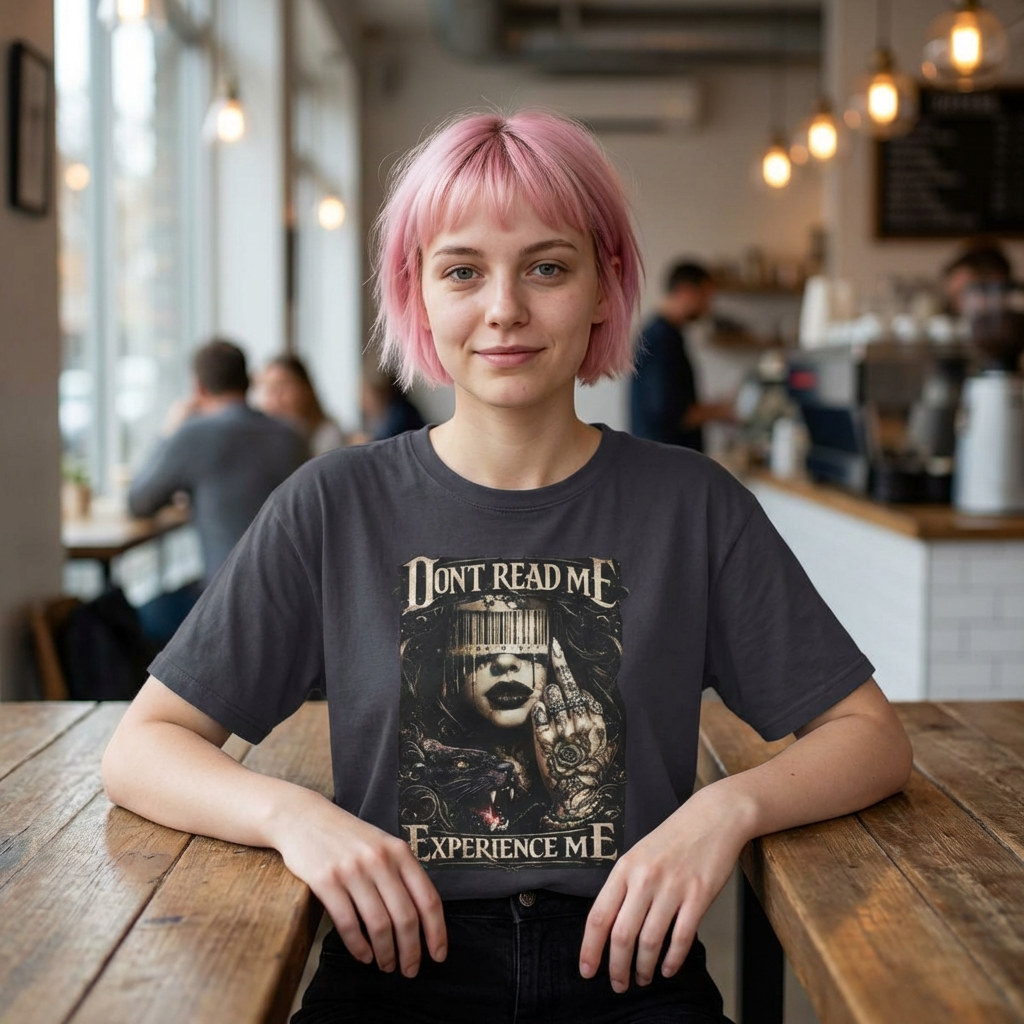 Decode Me If You Can Tee — Mystery Puzzle Graphic boxy T-Shirt
