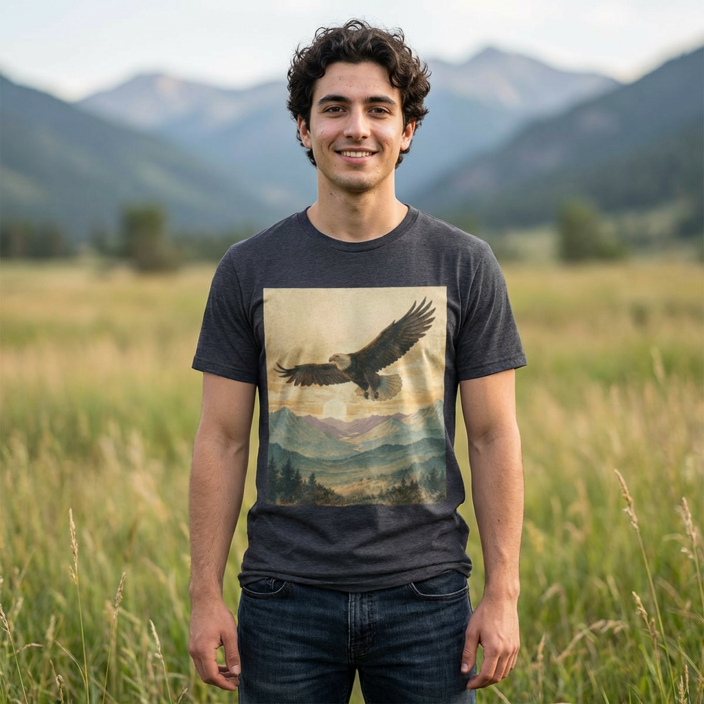 Wild Freedom — Adventure-Inspired Casual T-Shirt