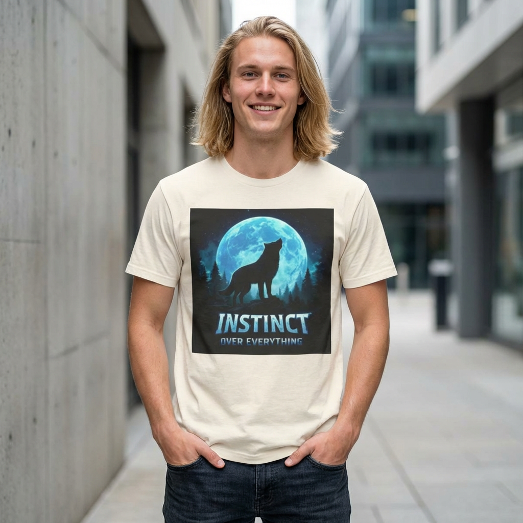 Wolf Instinct — Bold Wildlife Graphic Tee