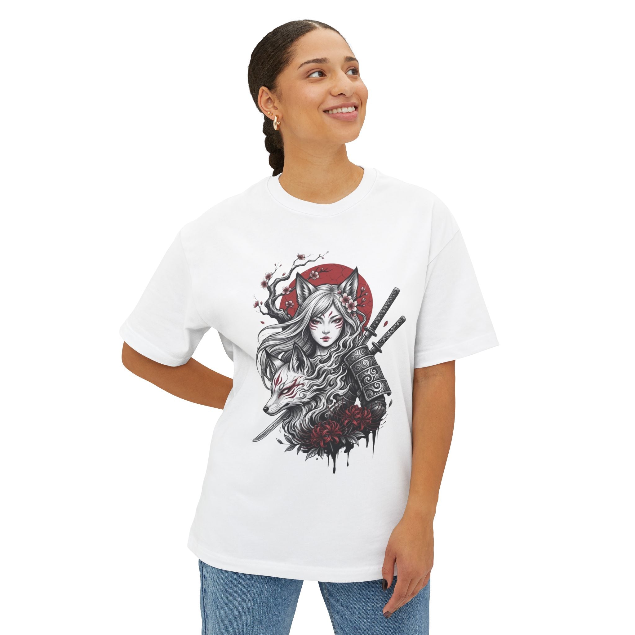Silent Huntress Oversized Boxy Tee