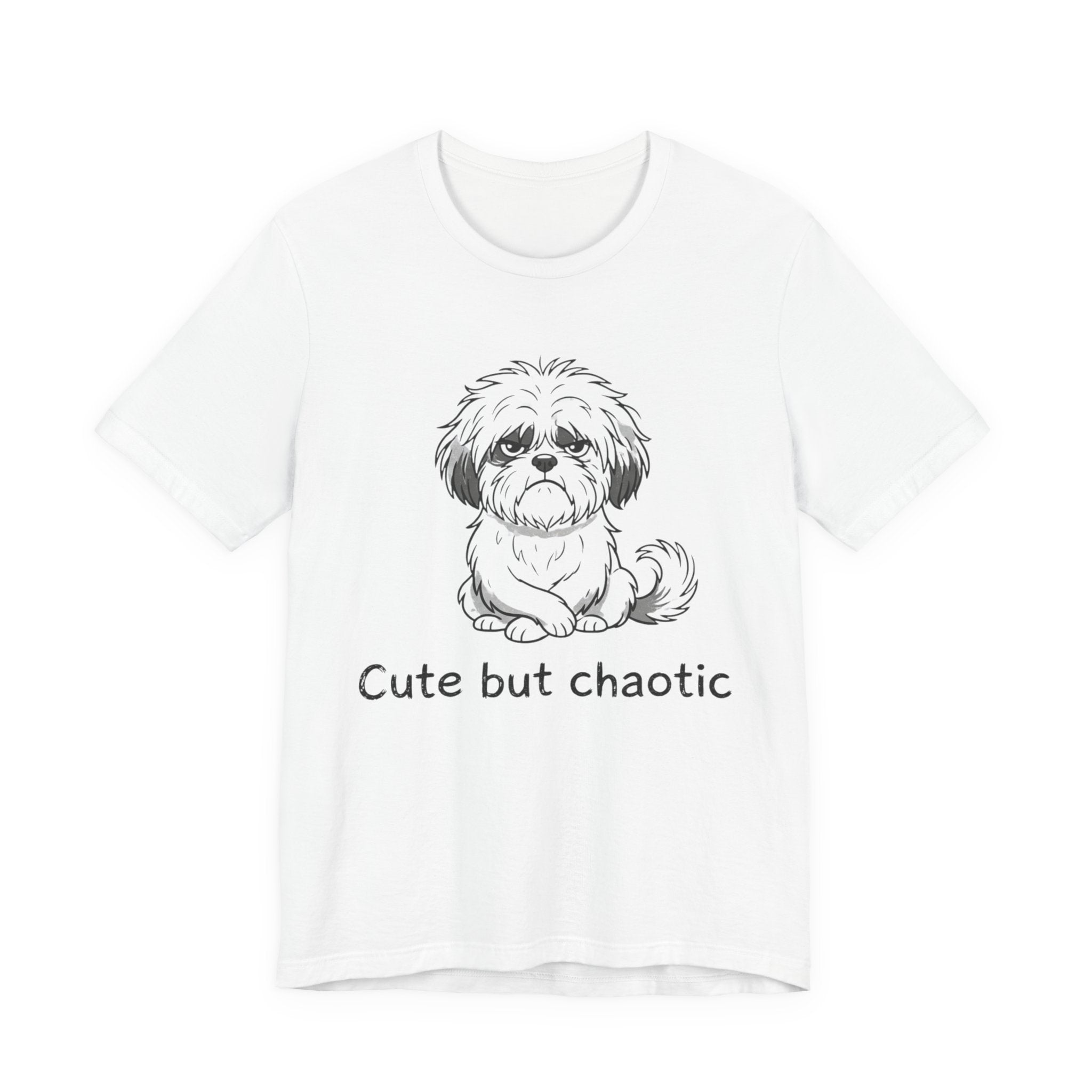 Cute But Chaotic Dog T-Shirt — Funny Shih Tzu Graphic Tee