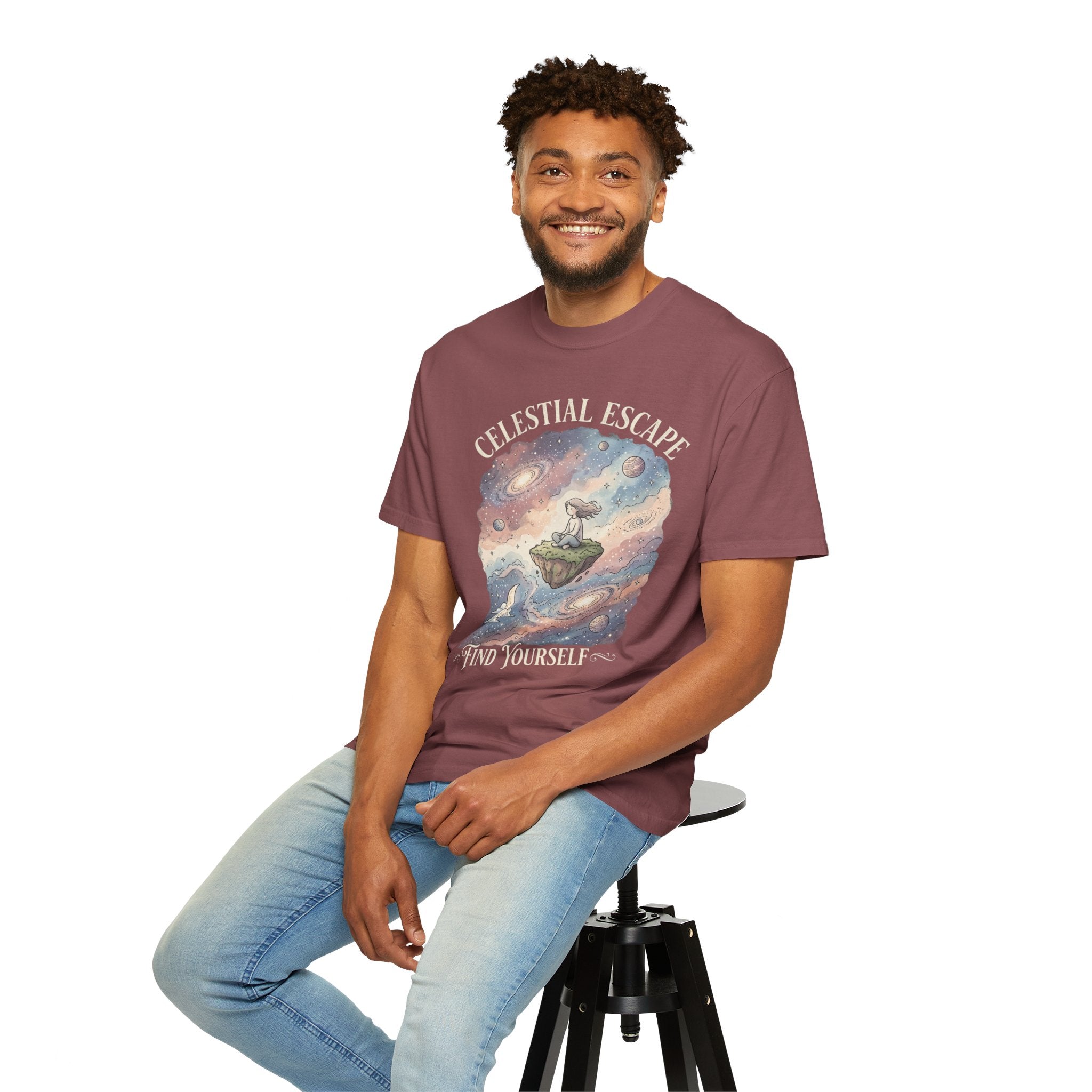 Celestial Escape Vintage "Find Yourself" T-Shirt