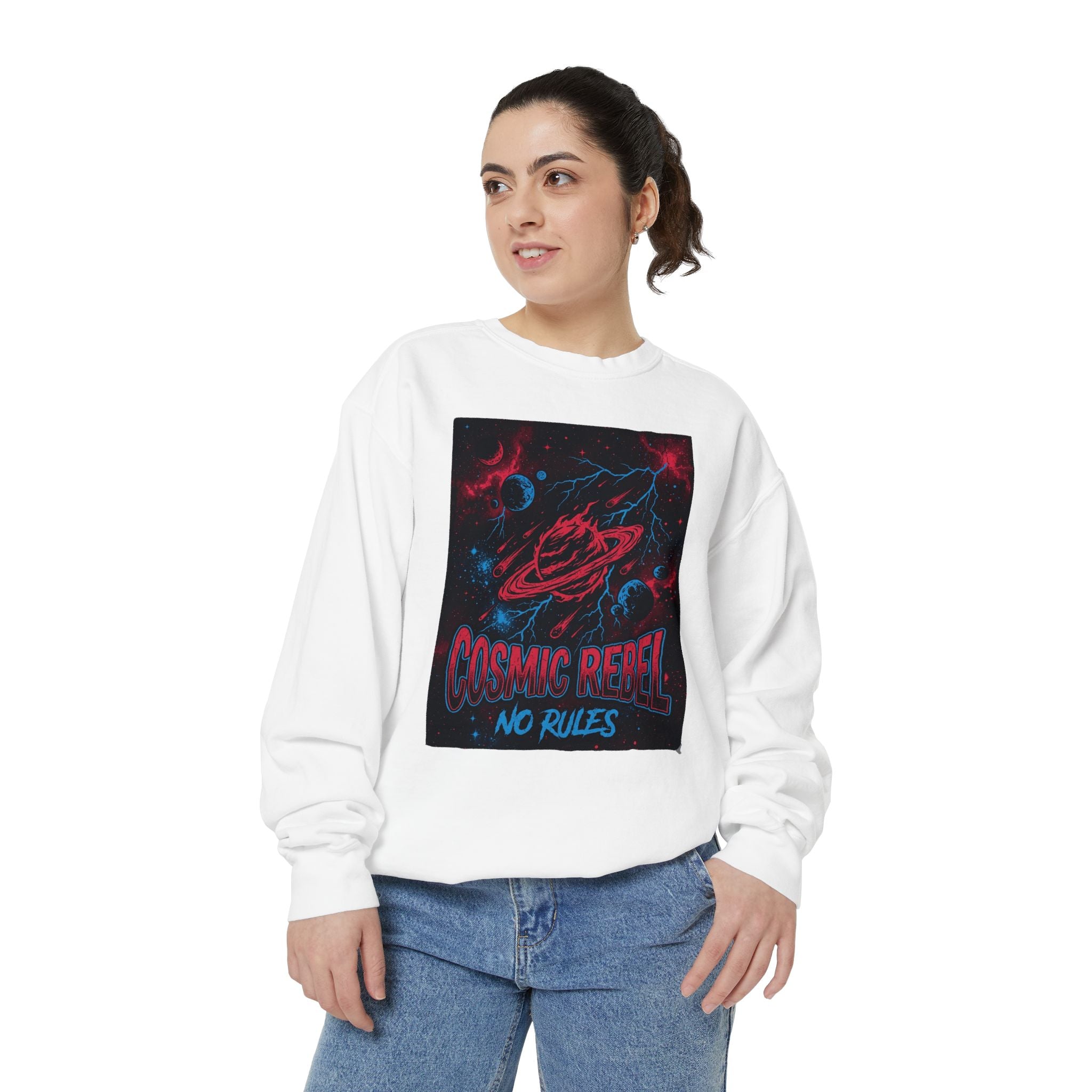 Cosmic Rebel "No Rules" Sweatshirt