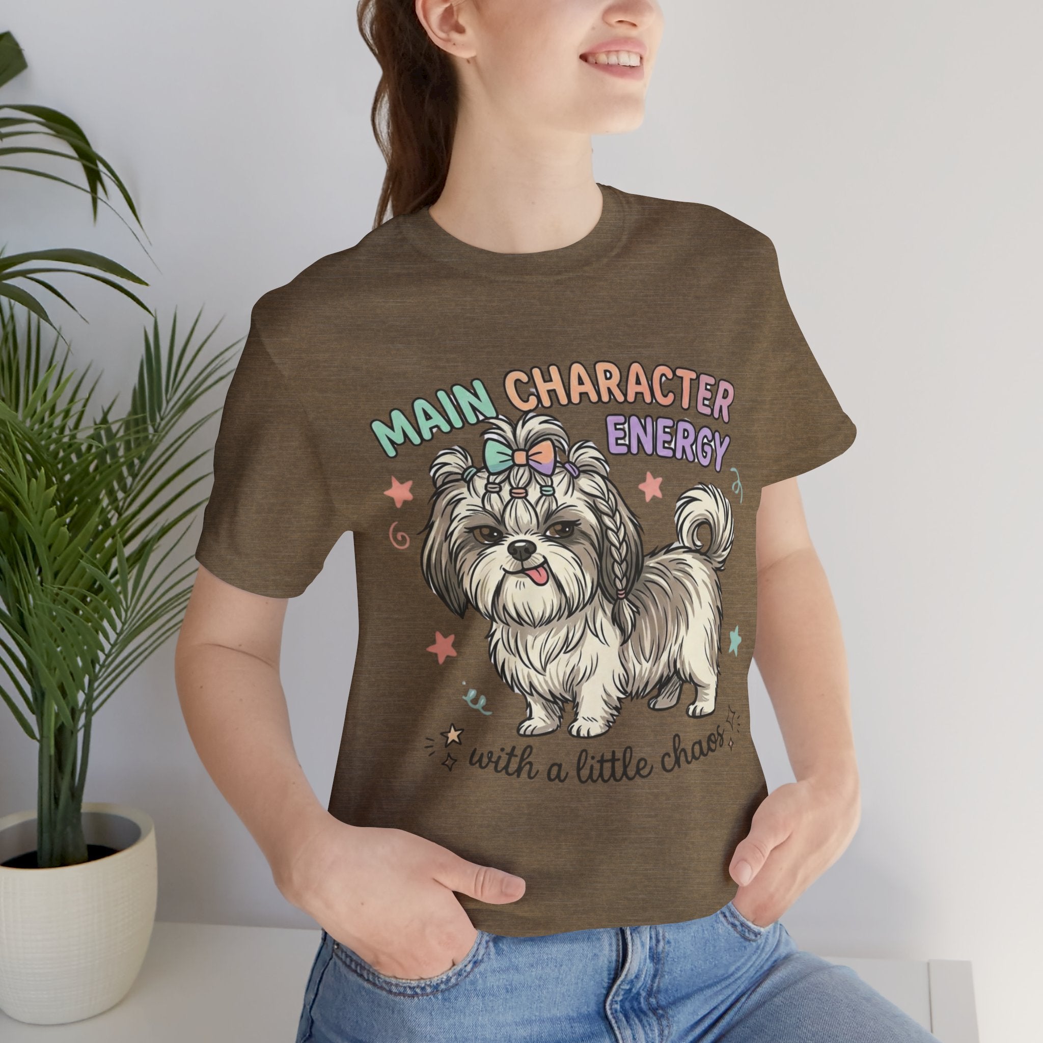 Main Character Energy Shih Tzu T-Shirt