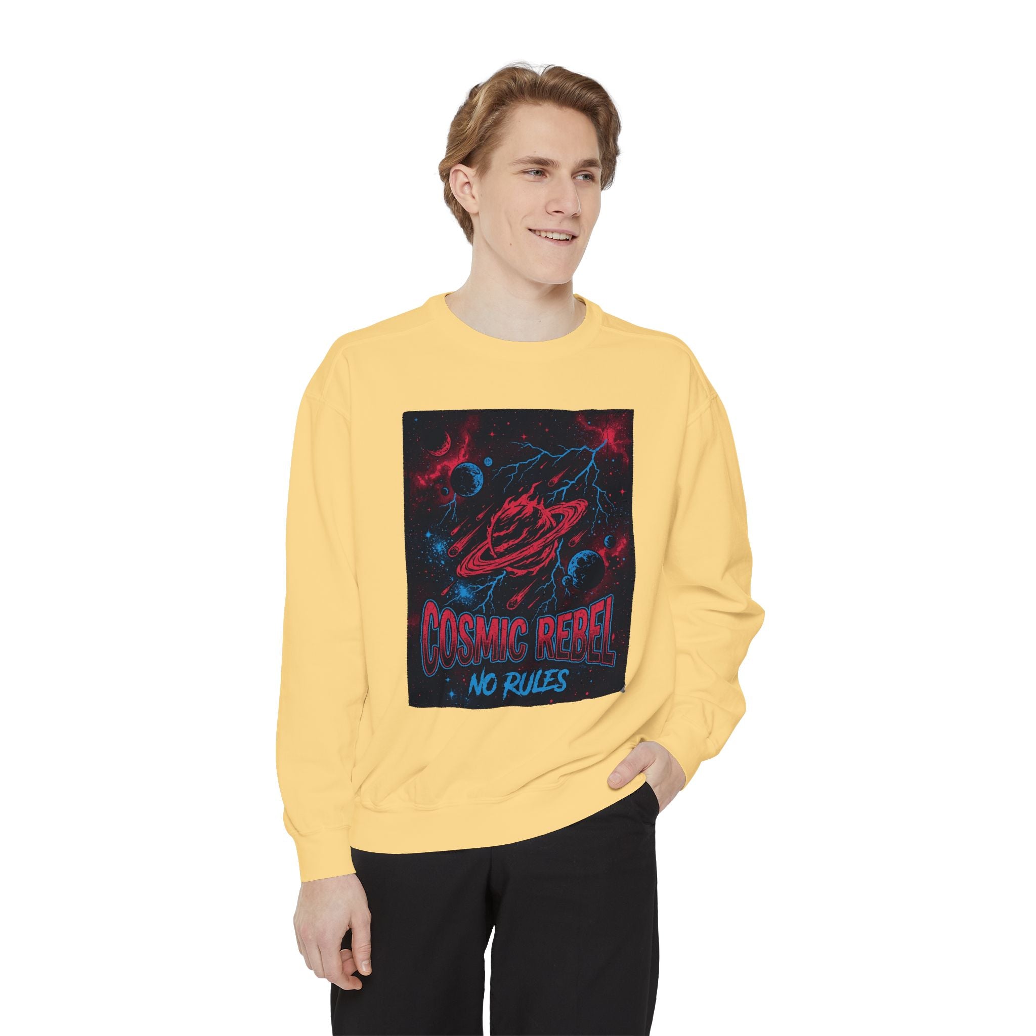 Cosmic Rebel "No Rules" Sweatshirt