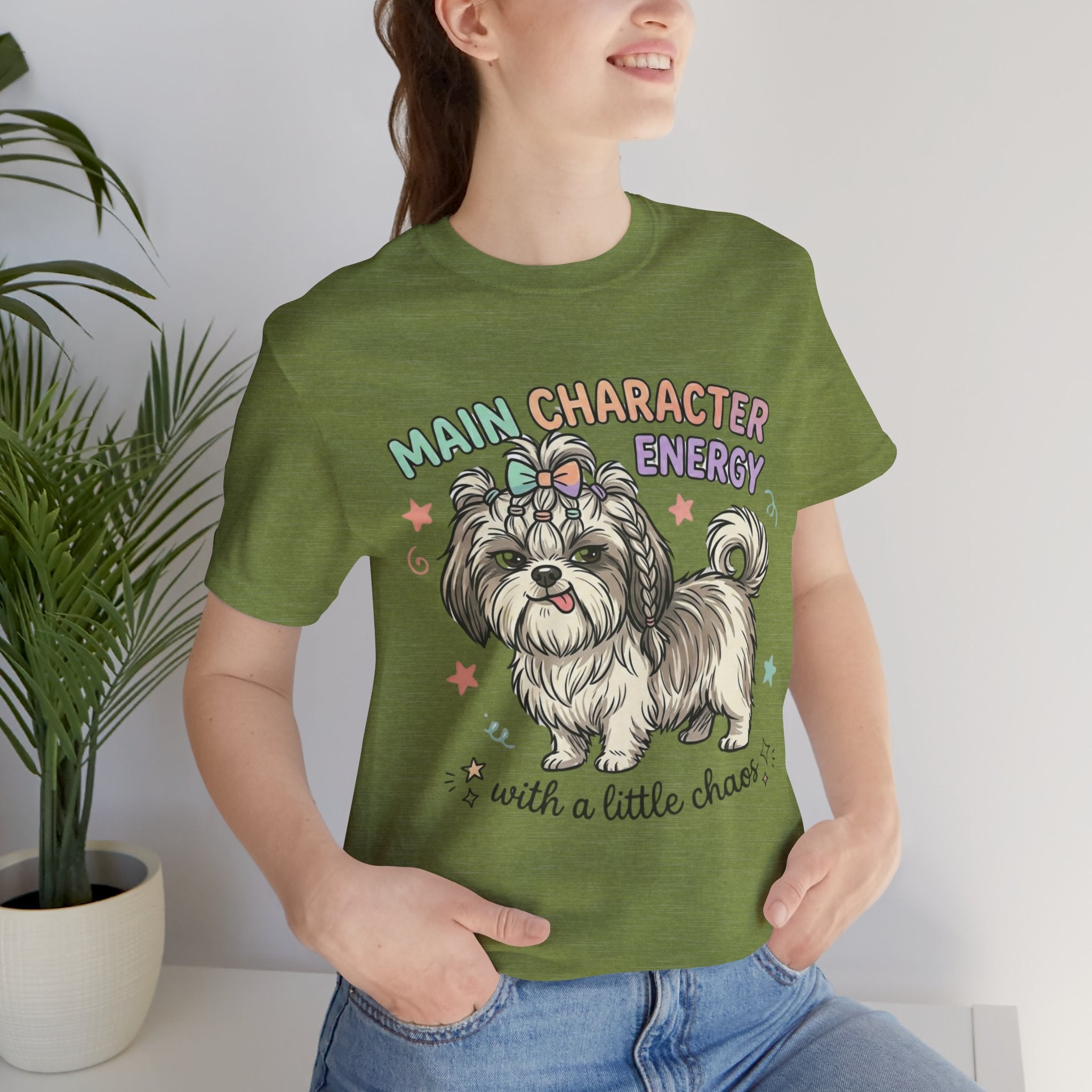 Main Character Energy Shih Tzu T-Shirt