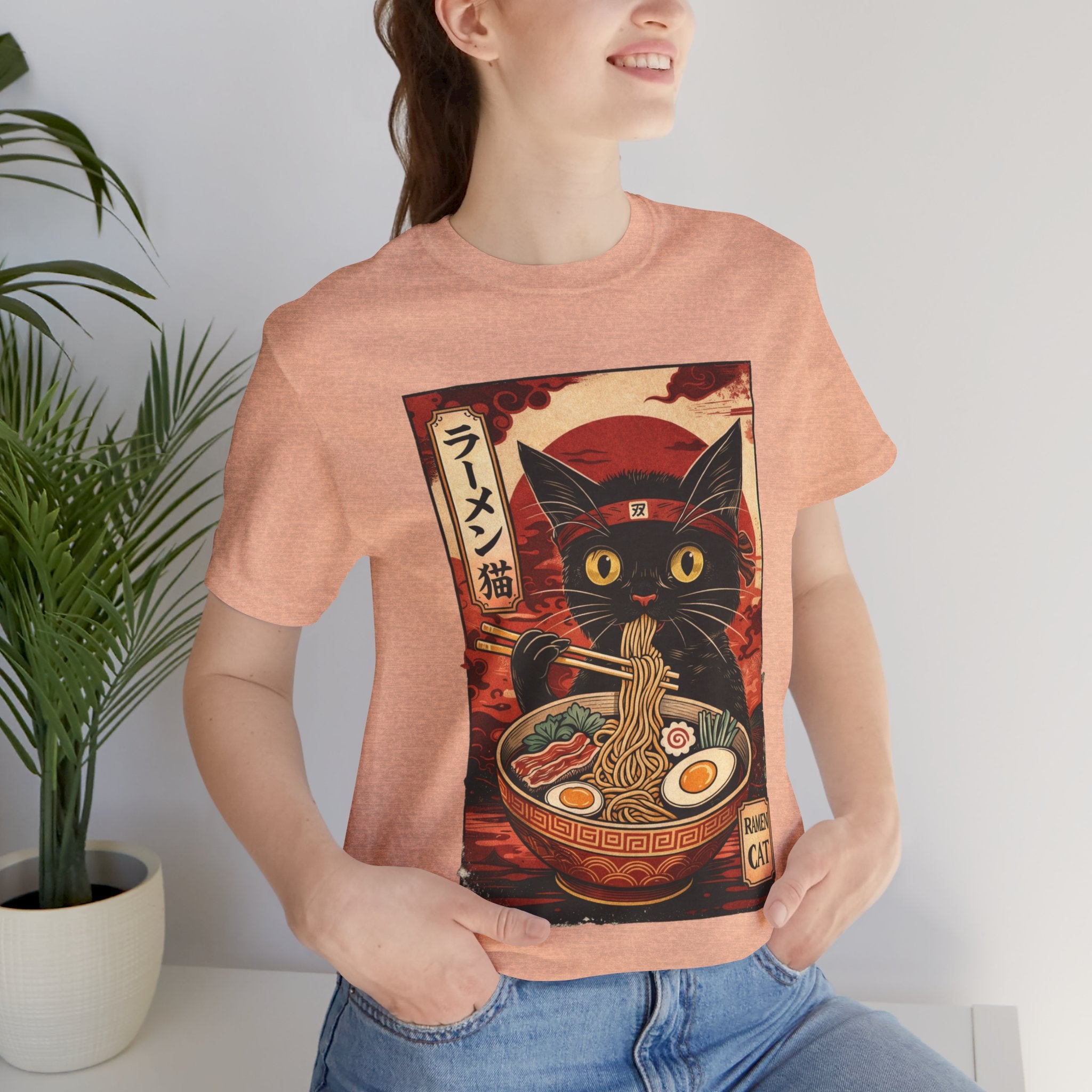 Kawaii Ramen Cat Tee