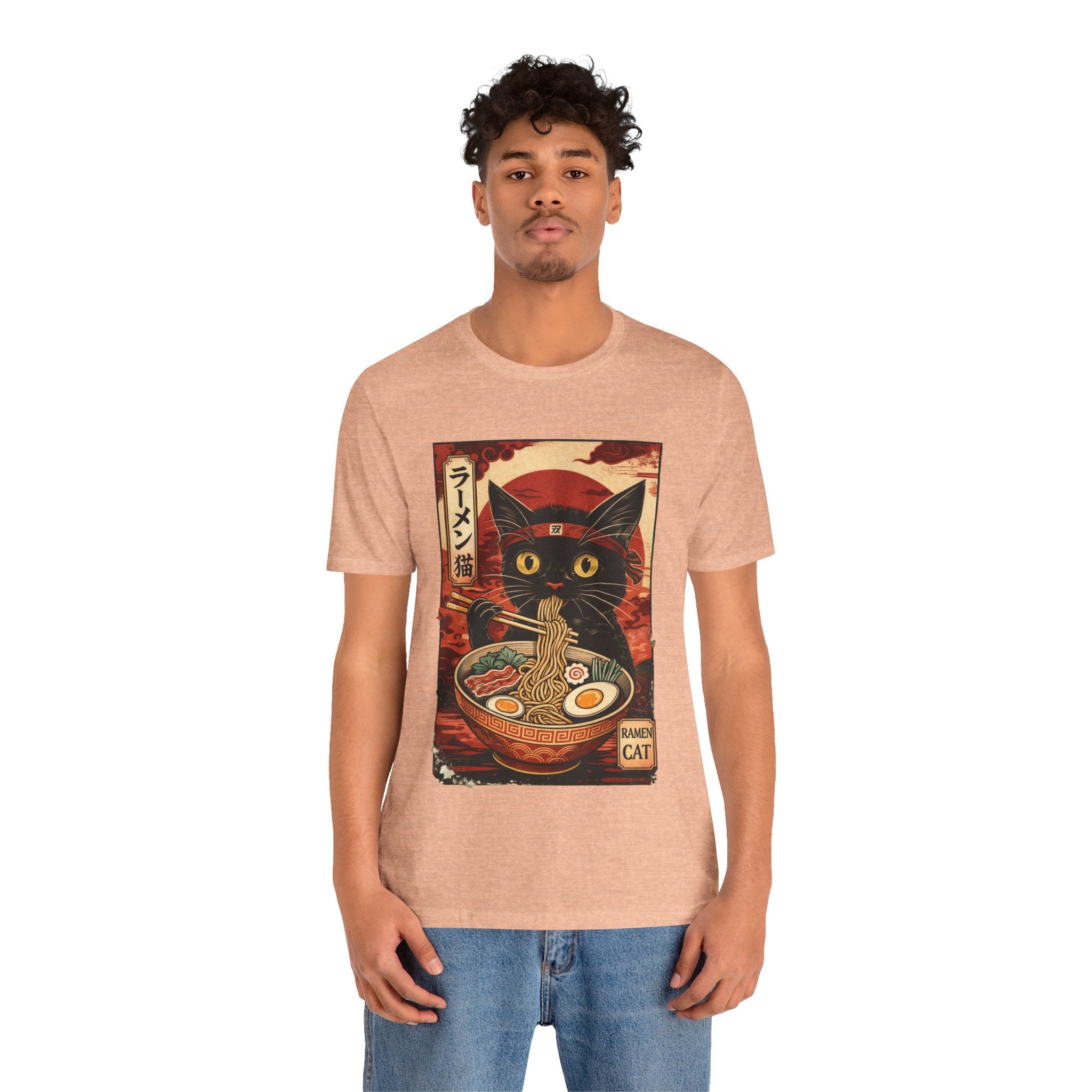Kawaii Ramen Cat Tee