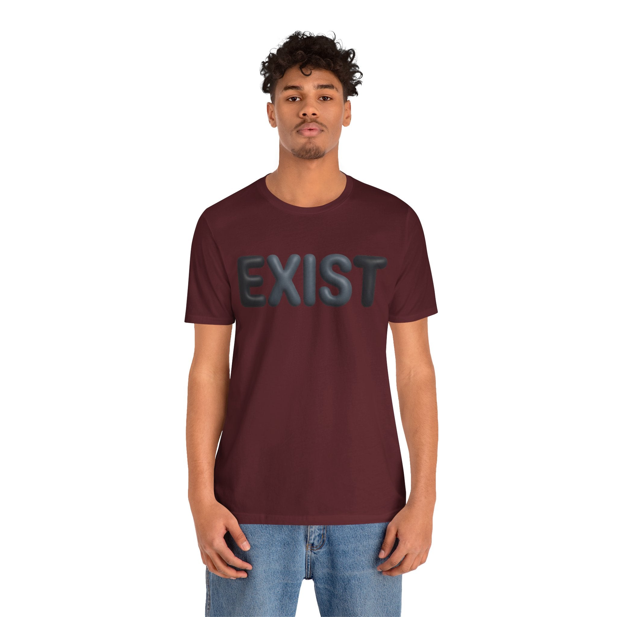 Exist Minimal Statement T-Shirt — Modern Graphic Tee