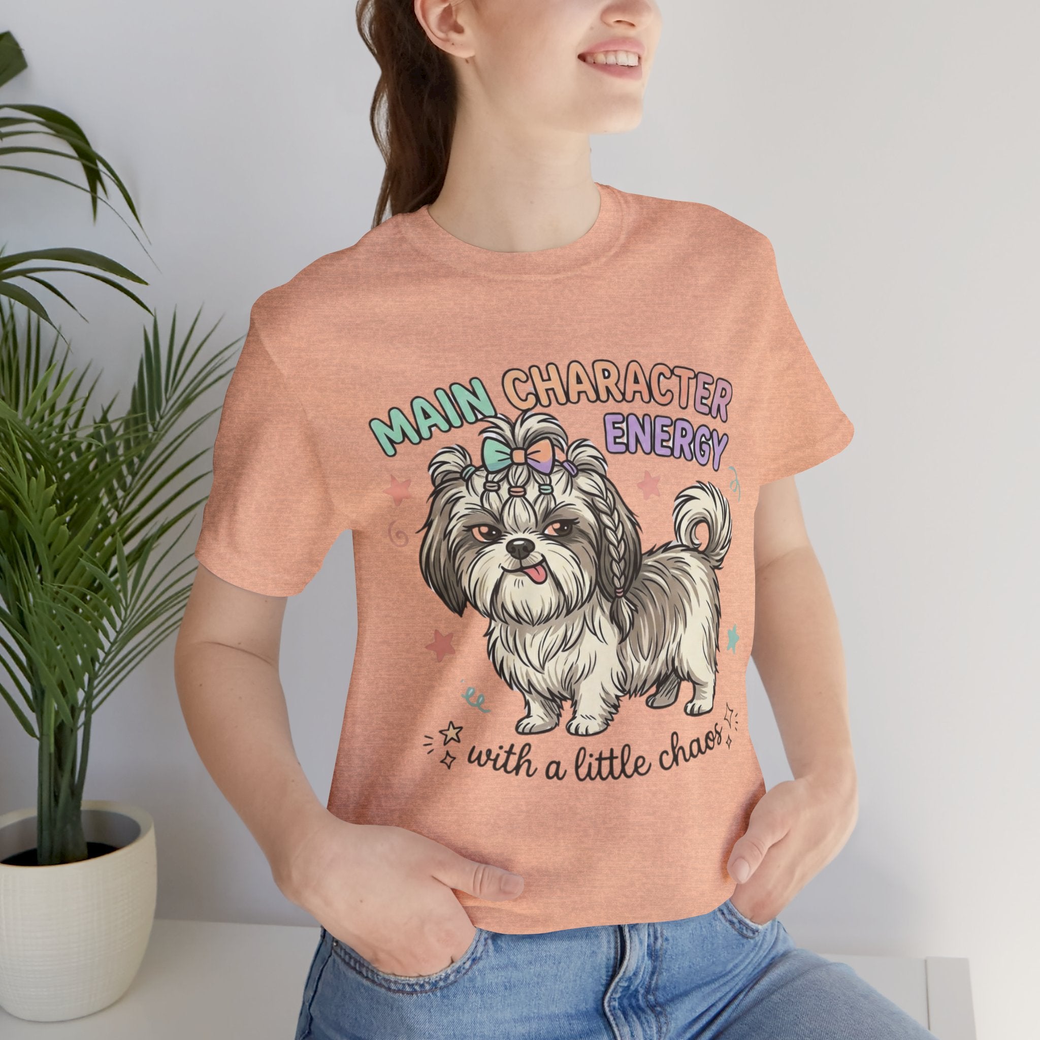 Main Character Energy Shih Tzu T-Shirt