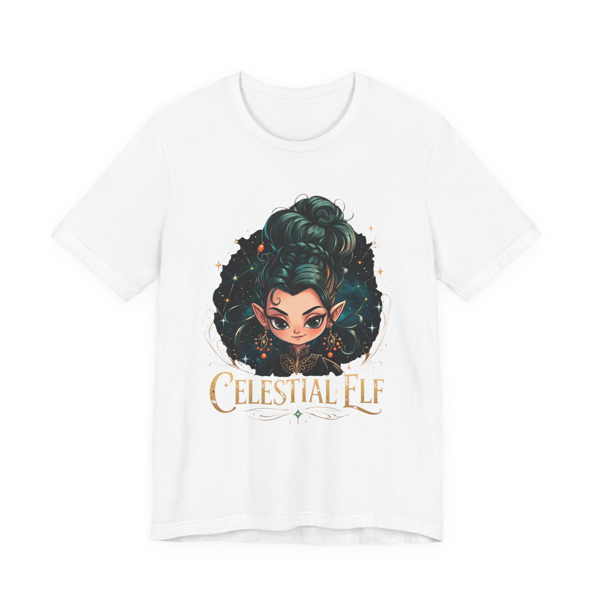 Celestial Elf Fantasy Tee — Cute Magical Girl Fairy T-Shirt